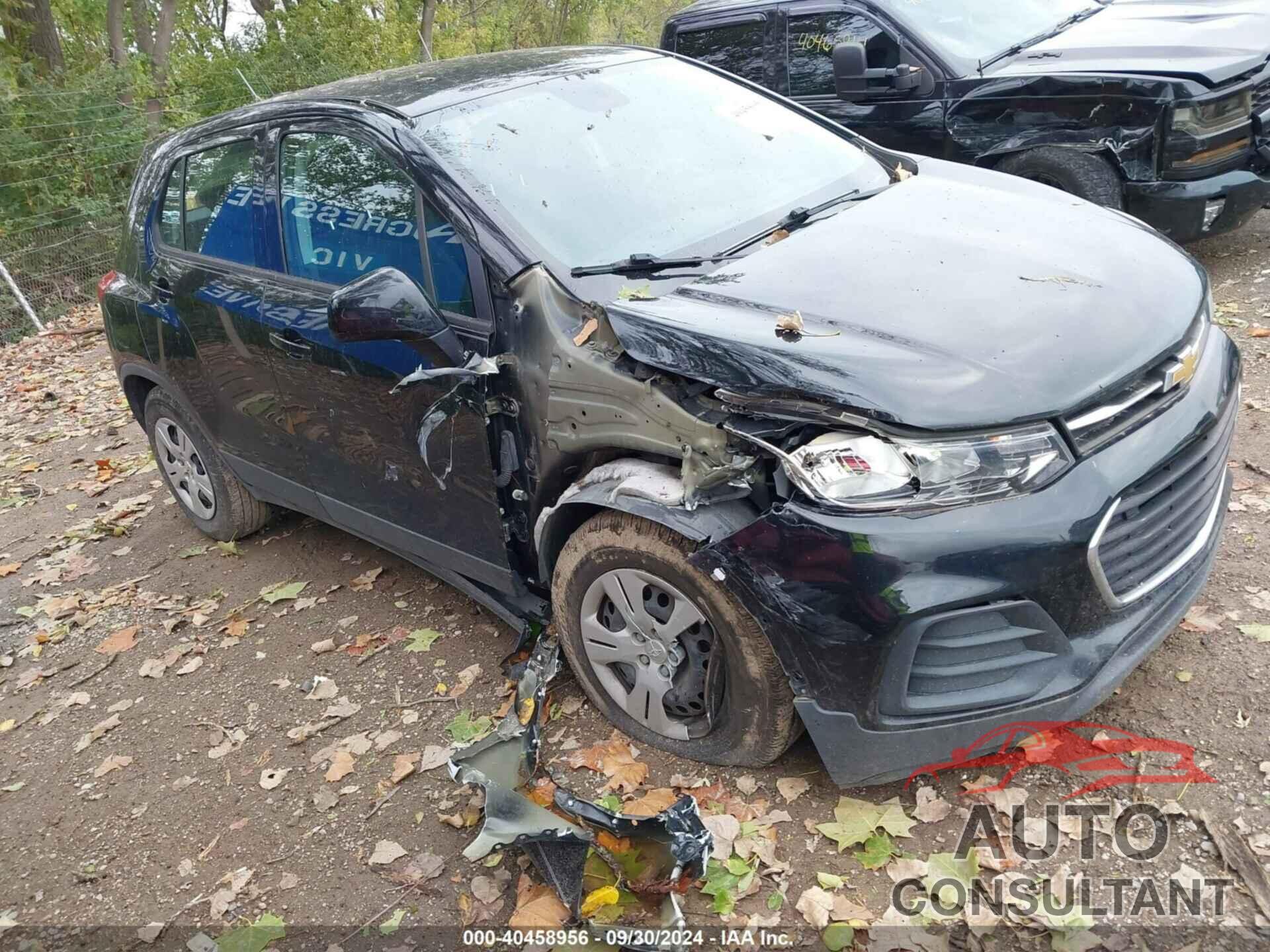 CHEVROLET TRAX 2018 - 3GNCJKSB6JL245451