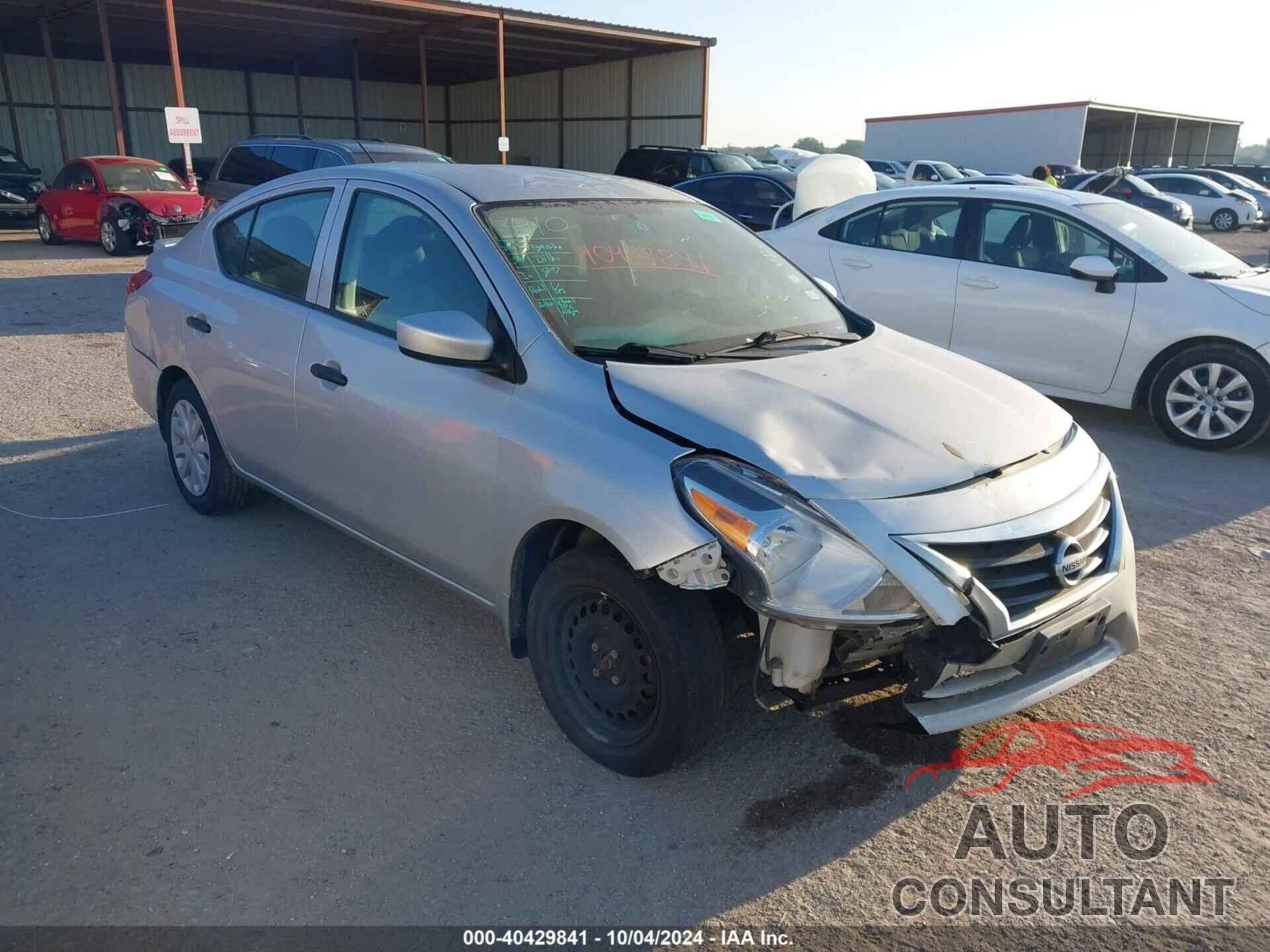 NISSAN VERSA 2016 - 3N1CN7AP8GL885907