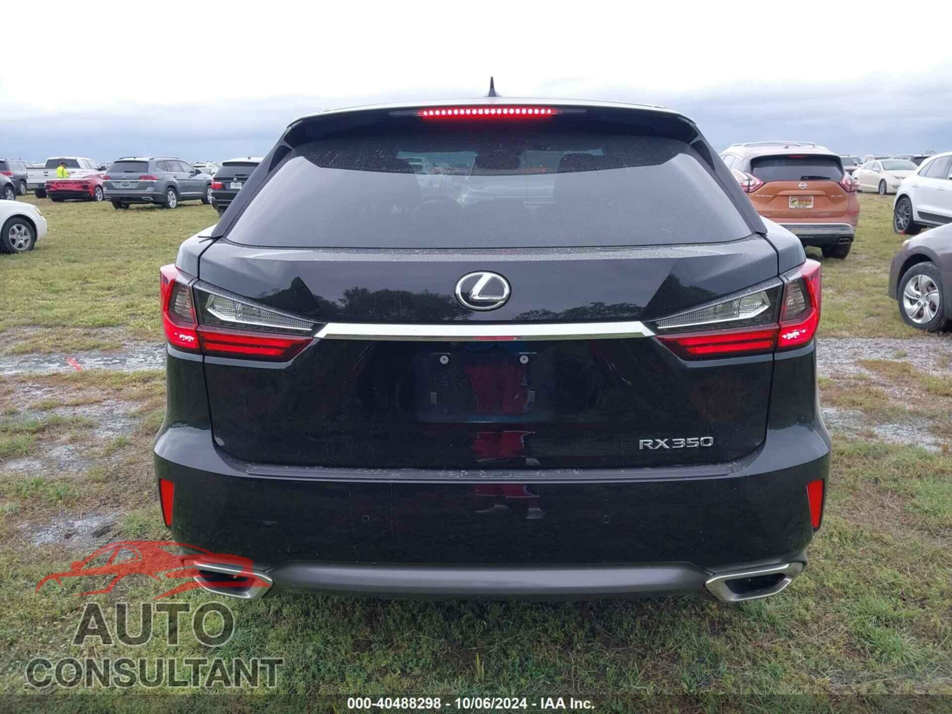LEXUS RX 2018 - 2T2ZZMCA2JC113881