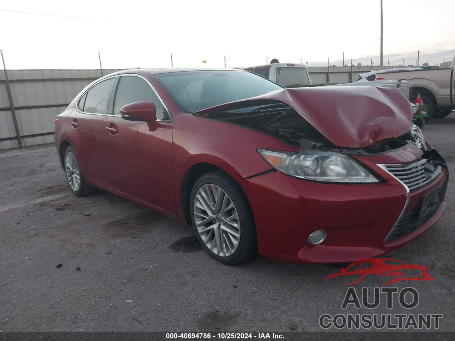 LEXUS ES 350 2013 - JTHBK1GG9D2070276