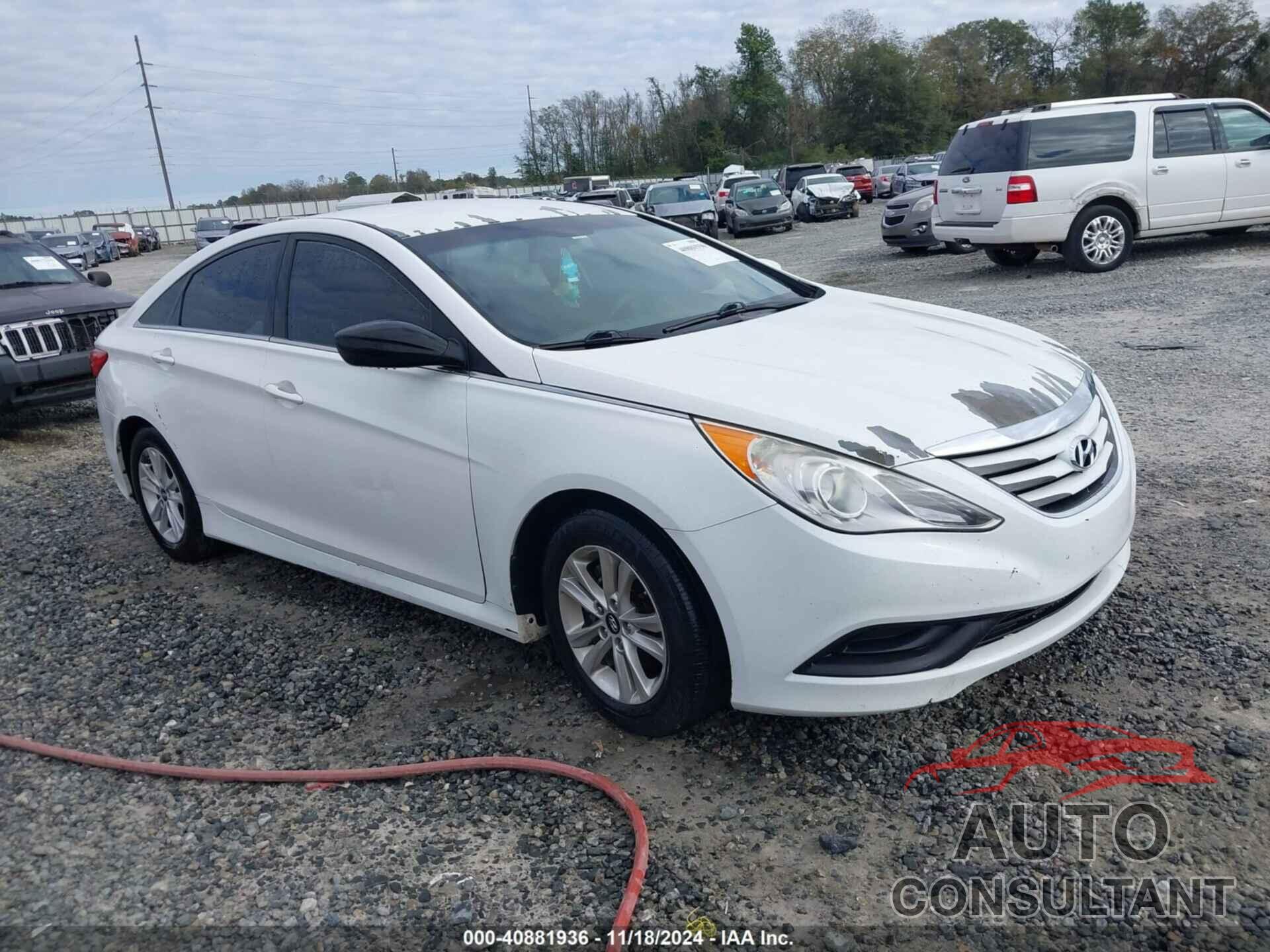 HYUNDAI SONATA 2014 - 5NPEB4AC5EH860972