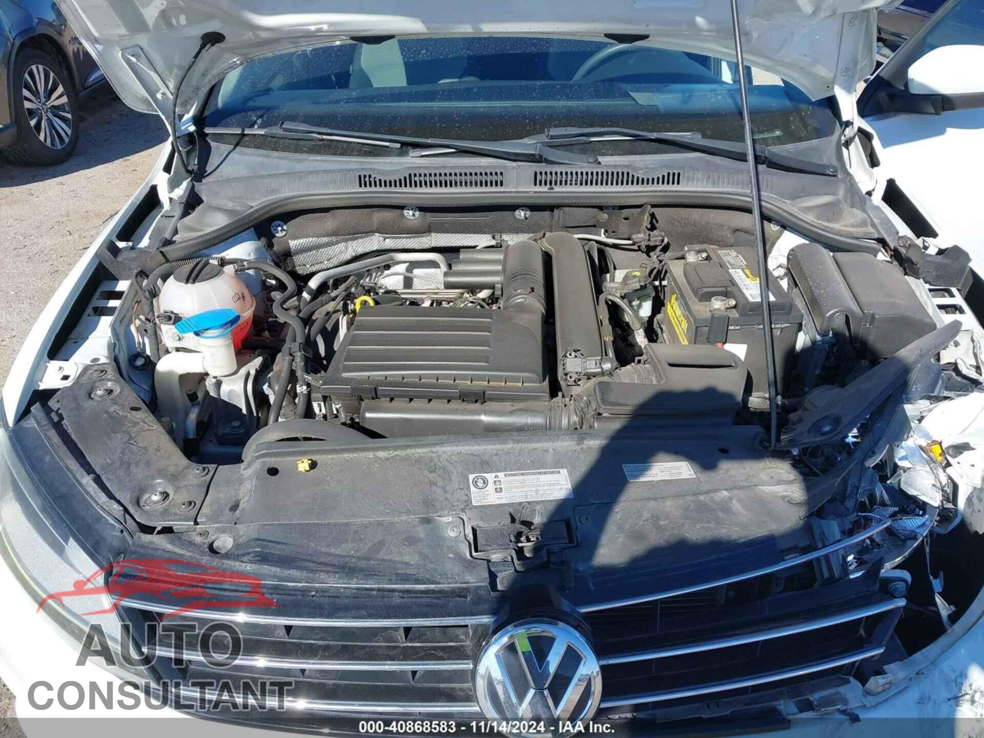 VOLKSWAGEN JETTA 2017 - 3VW2B7AJ6HM291077