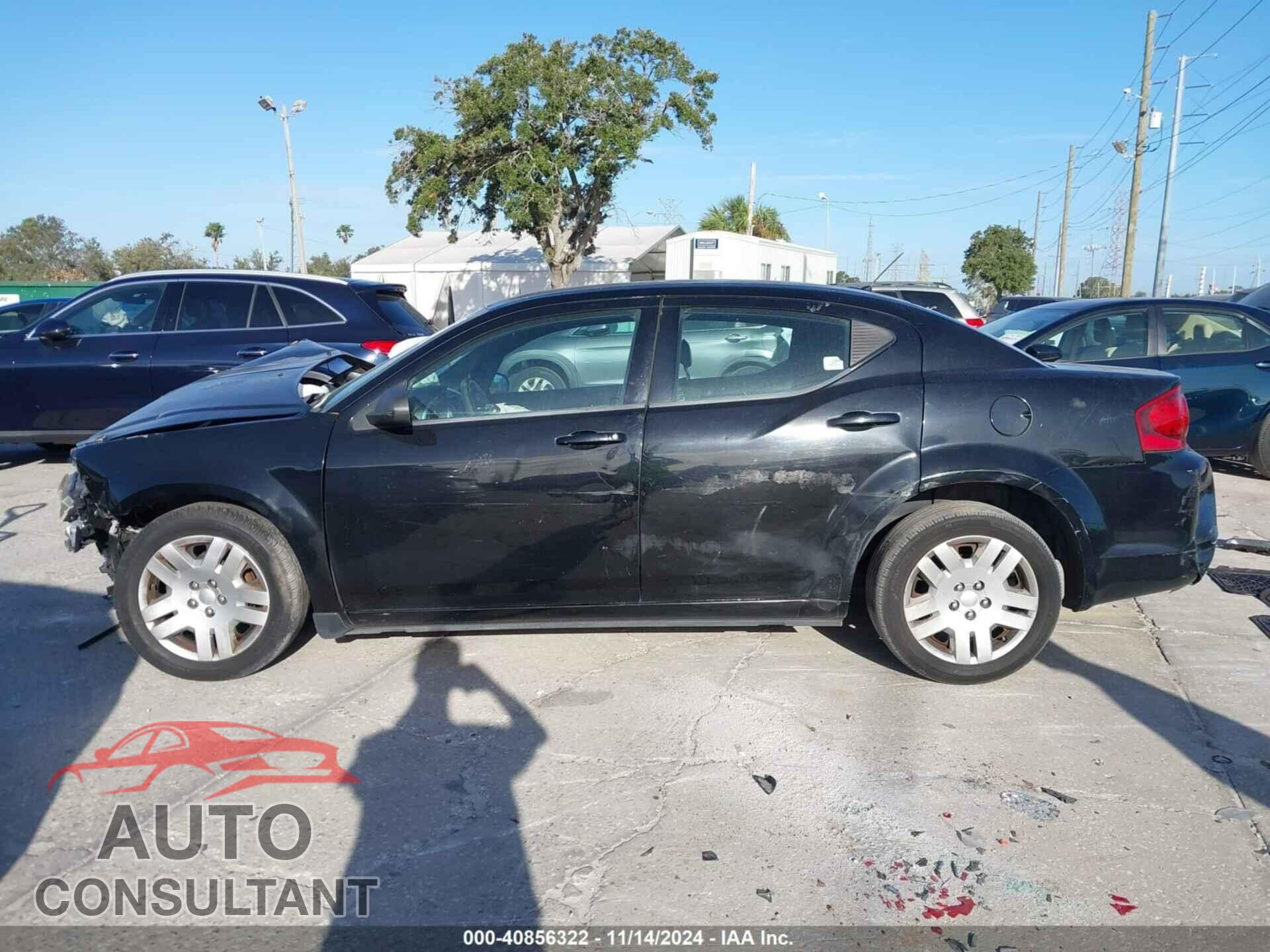 DODGE AVENGER 2013 - 1C3CDZAB8DN631470