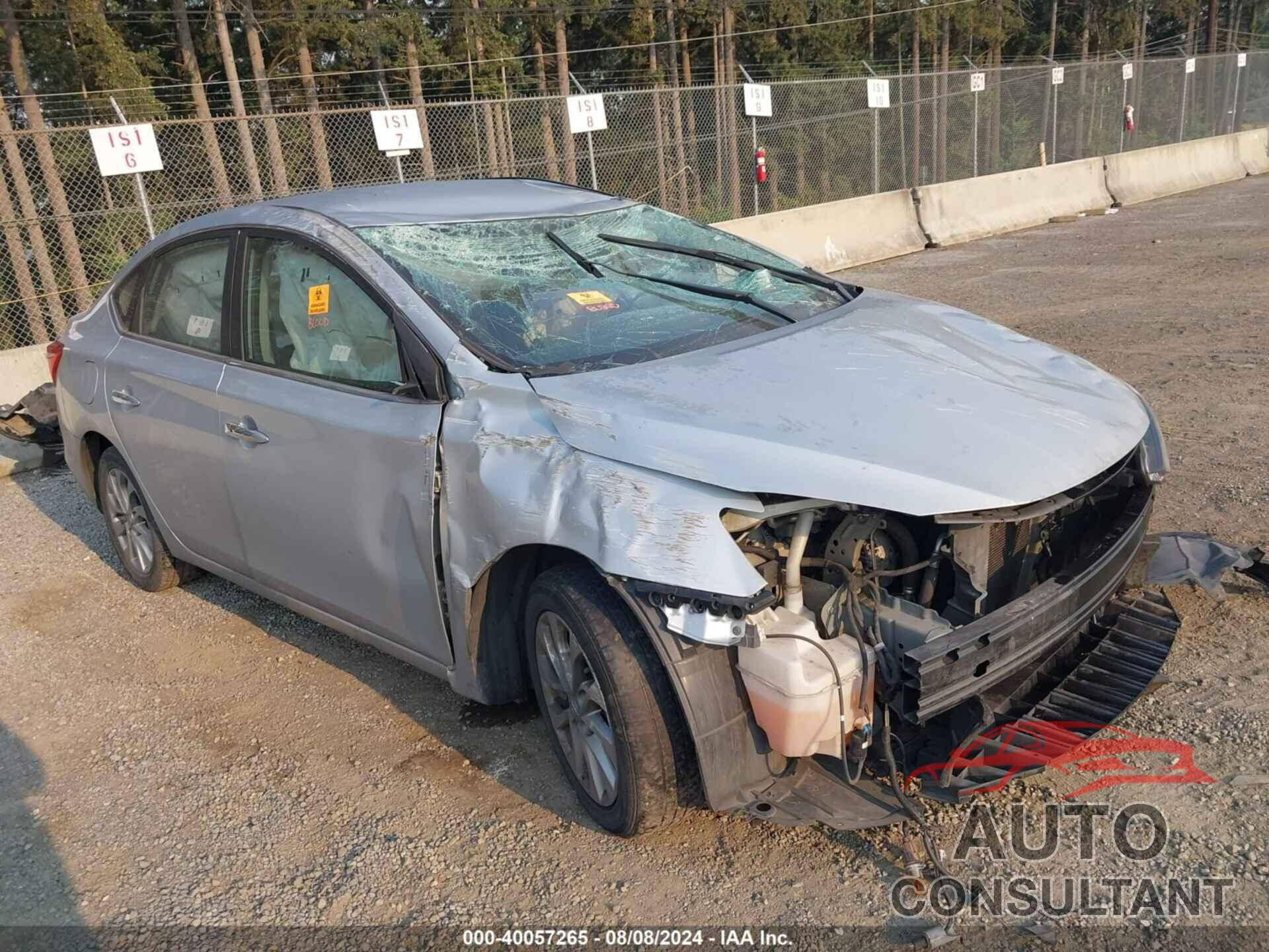 NISSAN SENTRA 2018 - 3N1AB7AP1JY247069