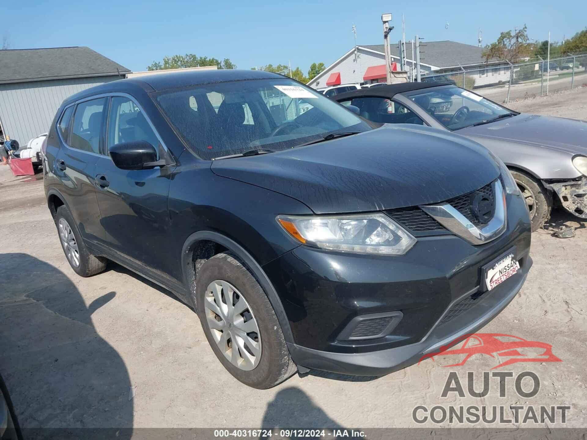 NISSAN ROGUE 2016 - KNMAT2MV4GP720626