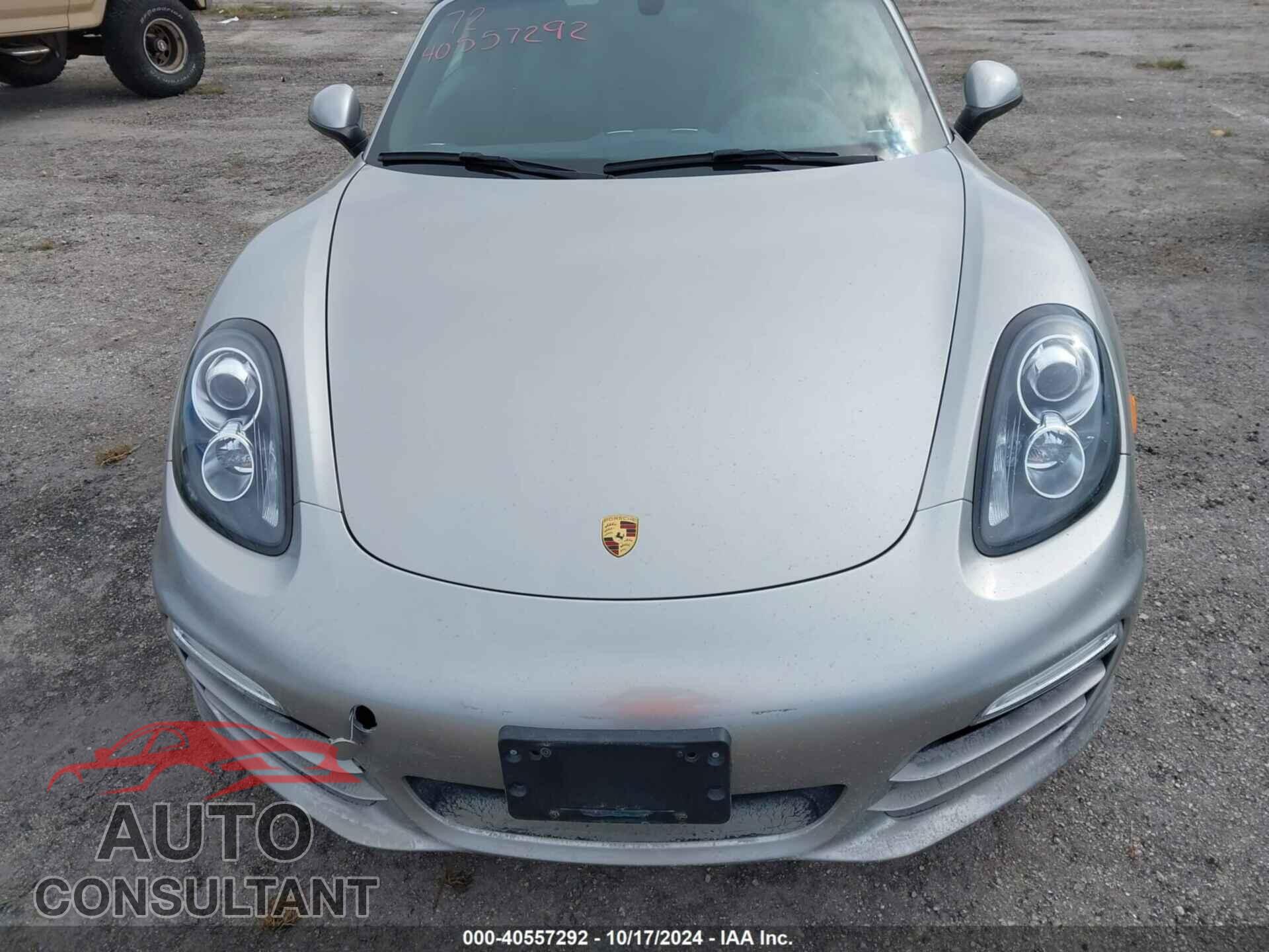 PORSCHE BOXSTER 2013 - WP0CA2A88DS113862