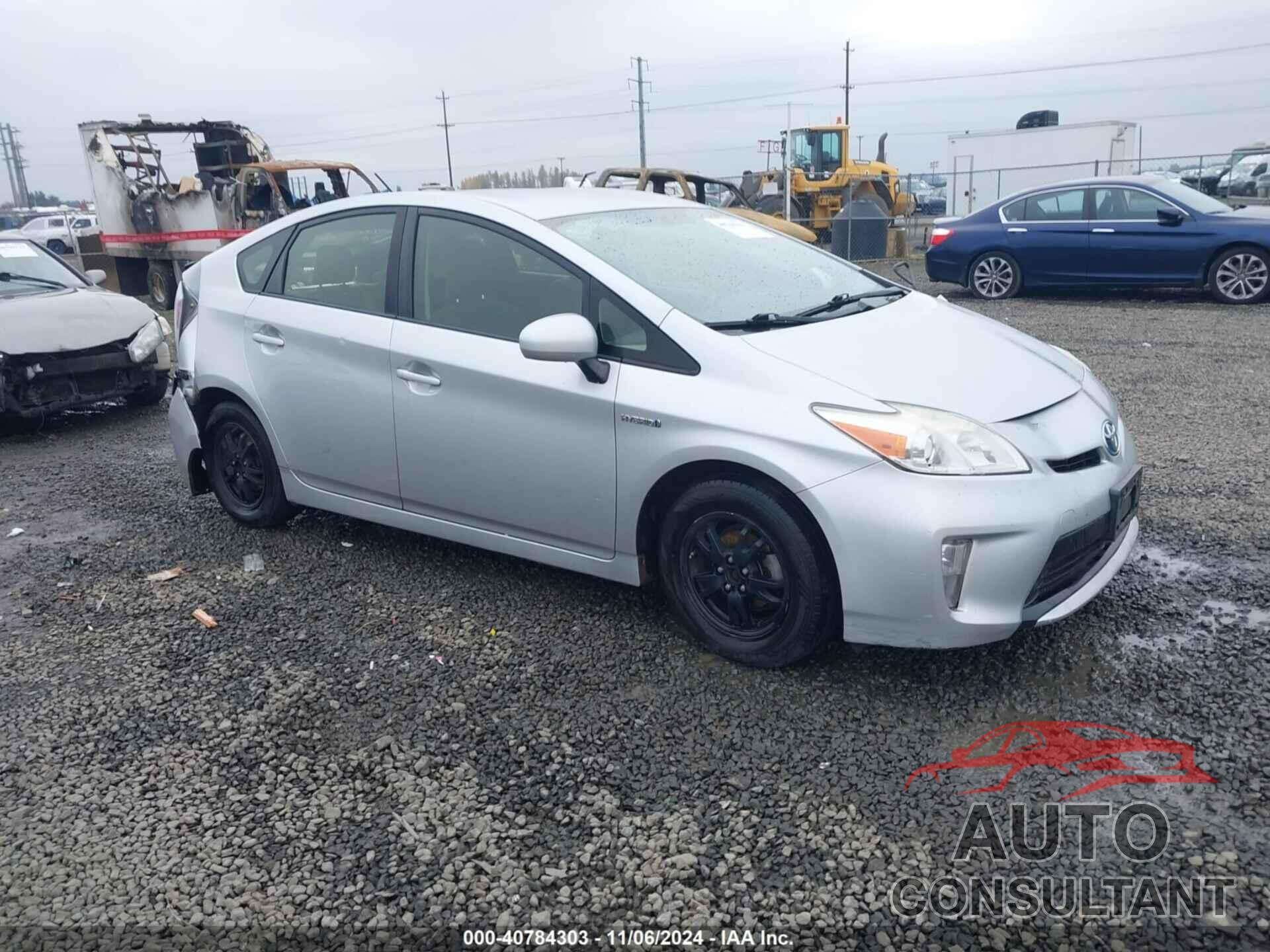 TOYOTA PRIUS 2012 - JTDKN3DU2C5533693