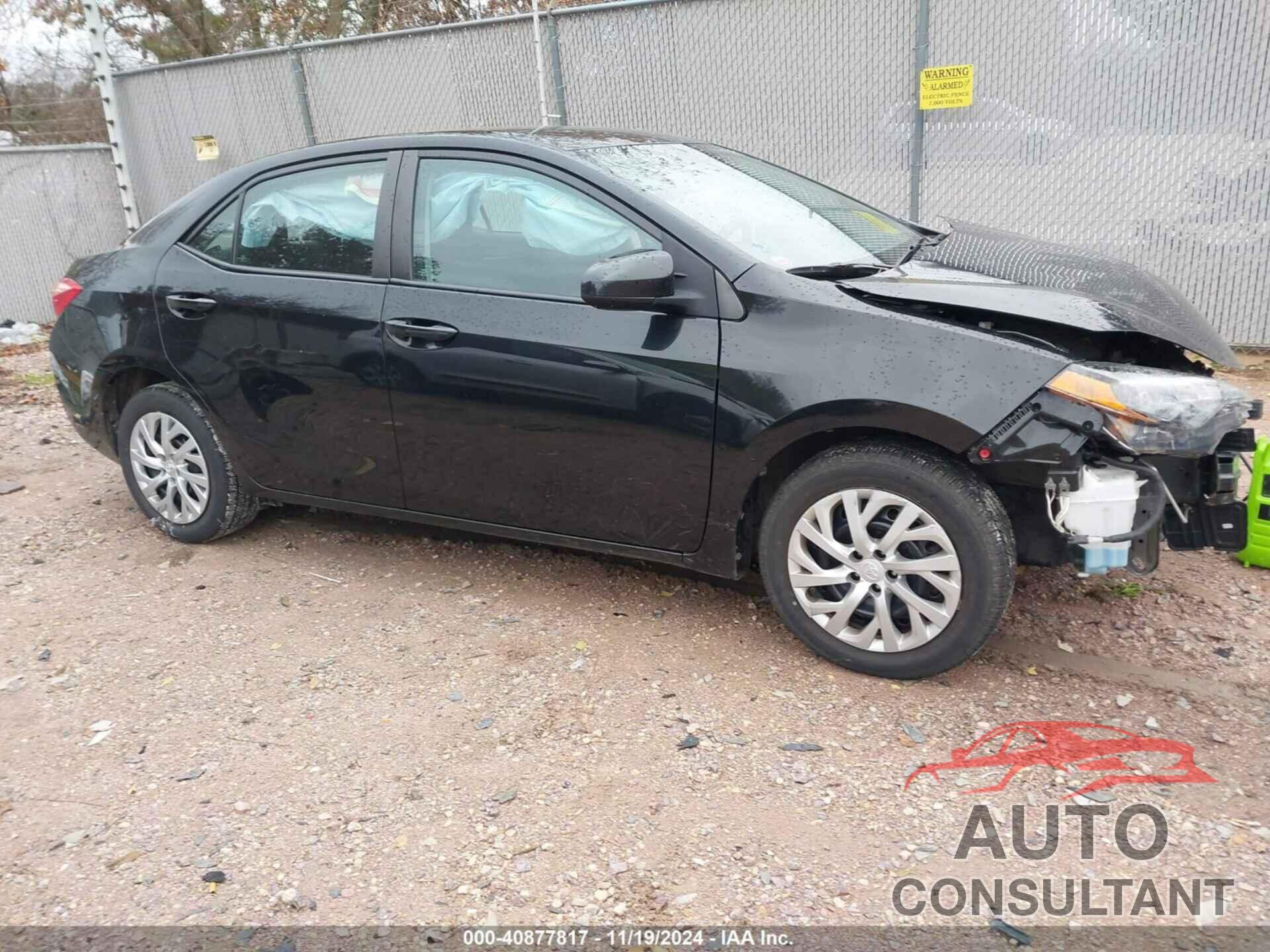 TOYOTA COROLLA 2017 - 2T1BURHE9HC956645