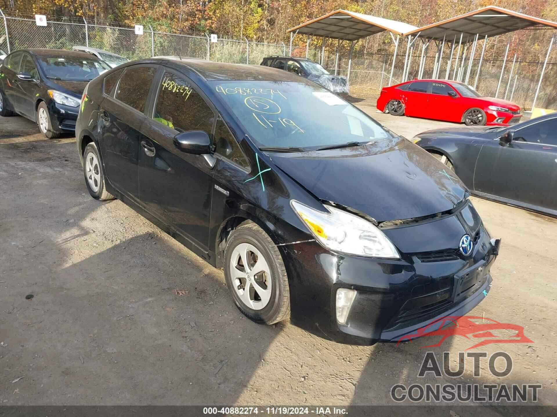 TOYOTA PRIUS 2015 - JTDKN3DU3F1912178