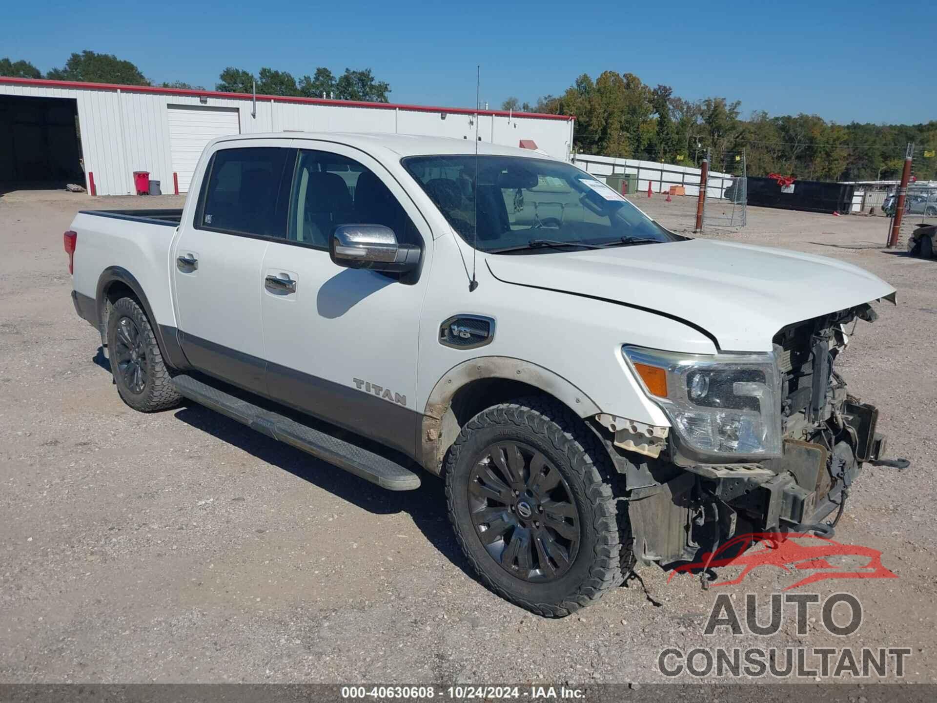 NISSAN TITAN 2017 - 1N6AA1E67HN505808