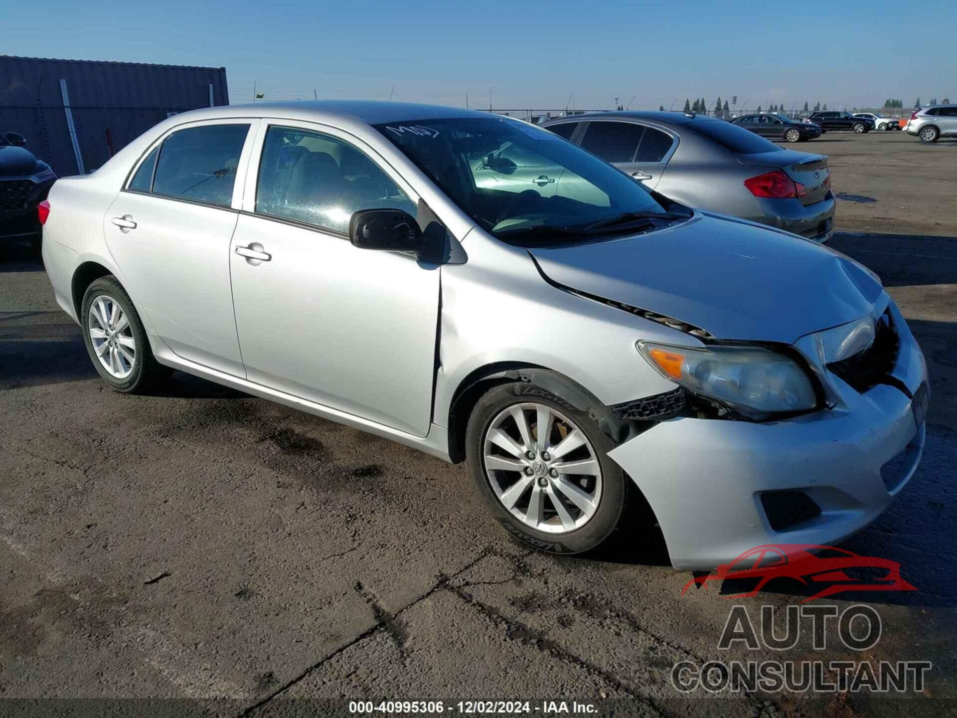 TOYOTA COROLLA 2009 - 1NXBU40E99Z023911