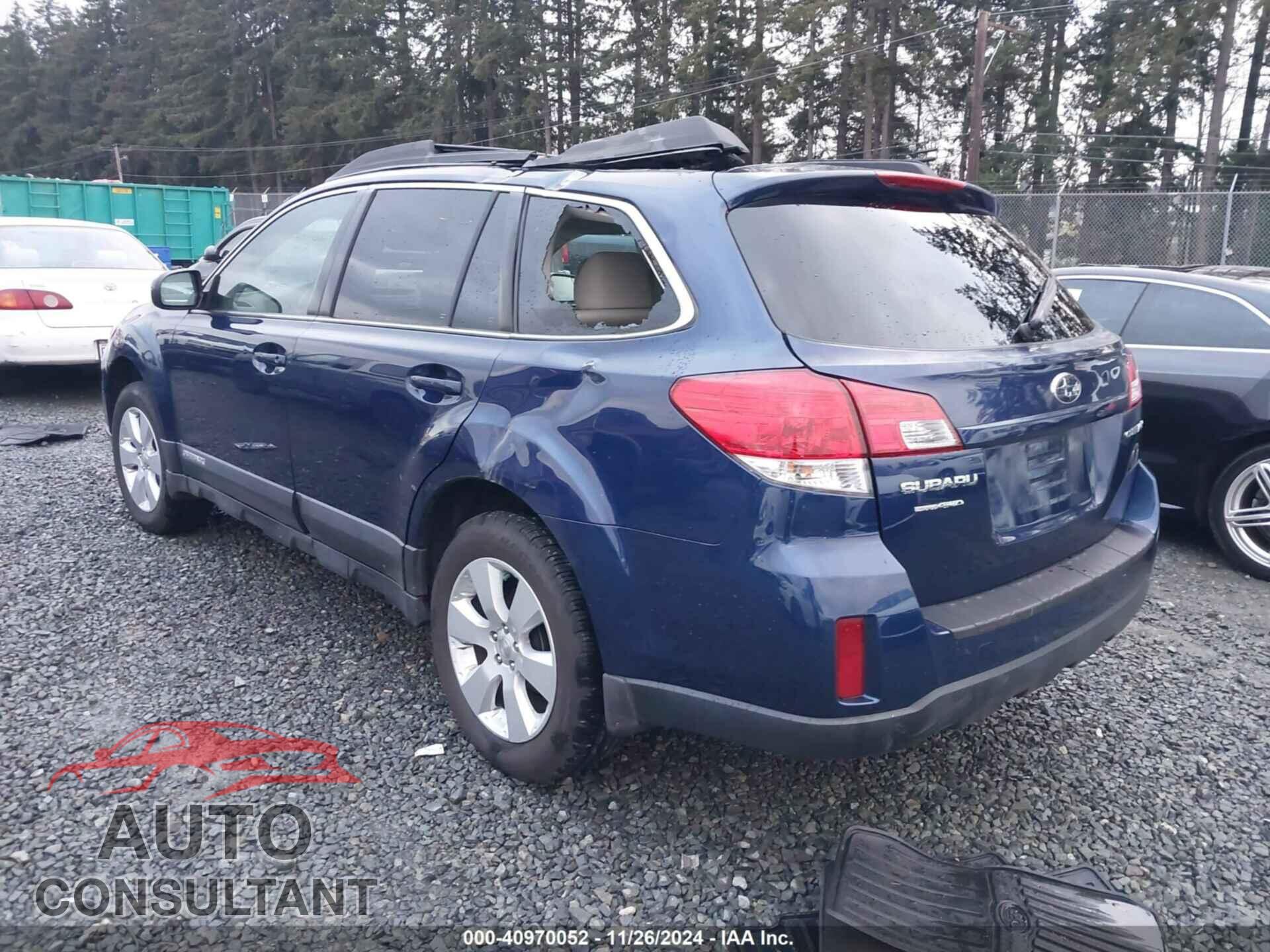 SUBARU OUTBACK 2011 - 4S4BRCCC3B3444590