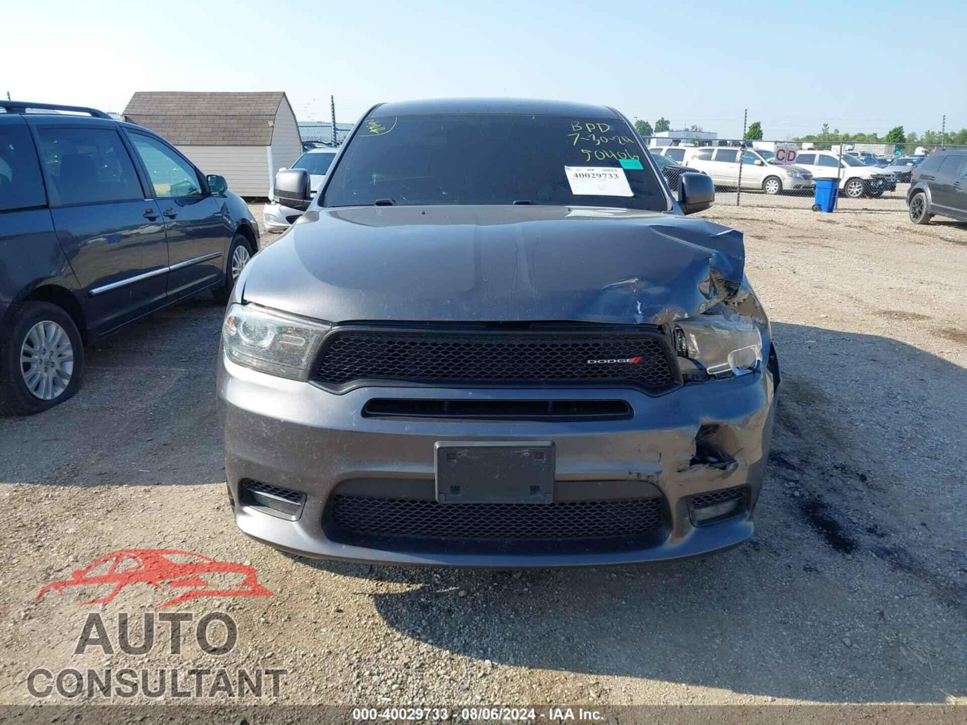 DODGE DURANGO 2019 - 1C4RDJDG0KC550406