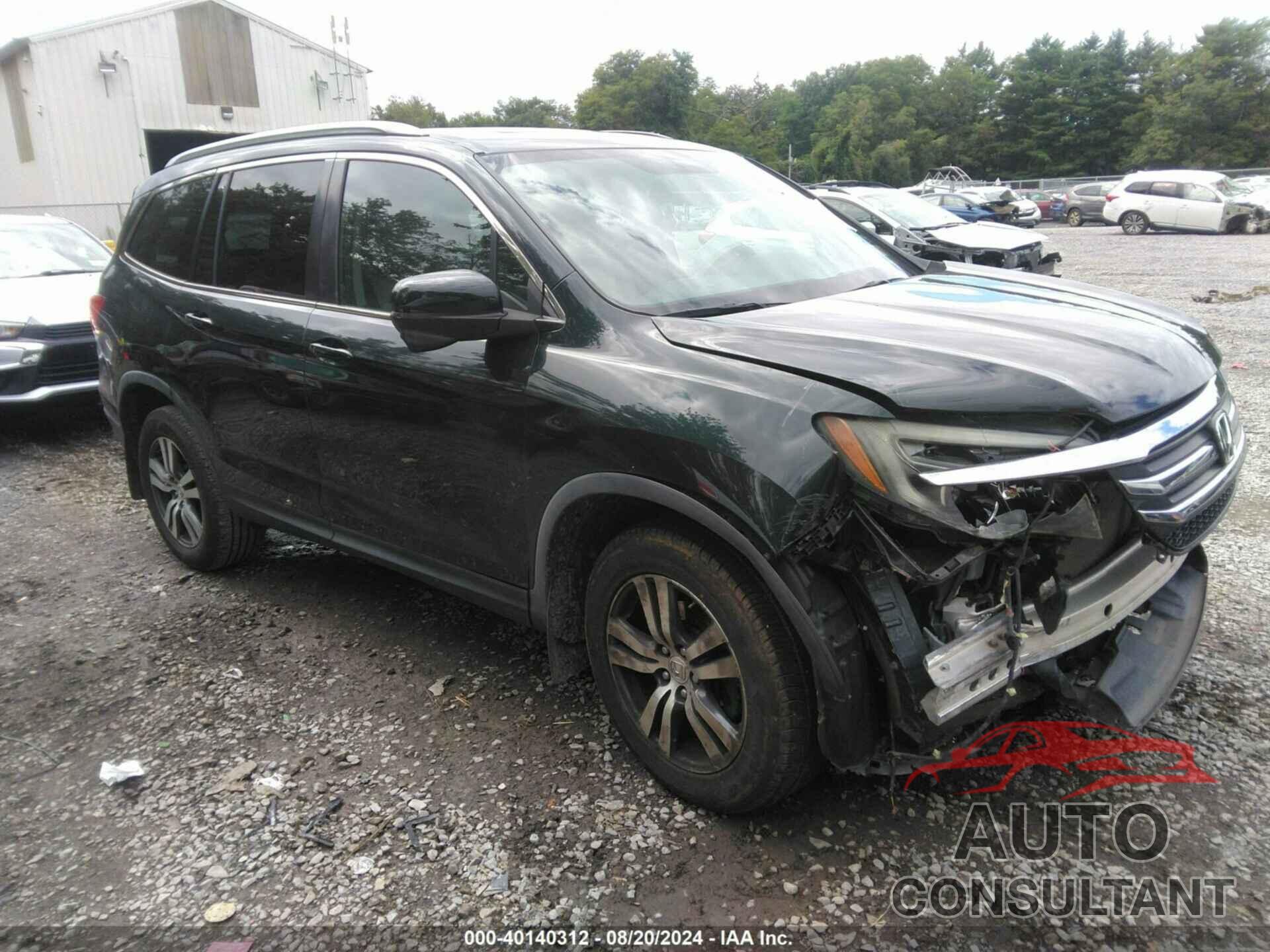 HONDA PILOT 2016 - 5FNYF6H58GB020223