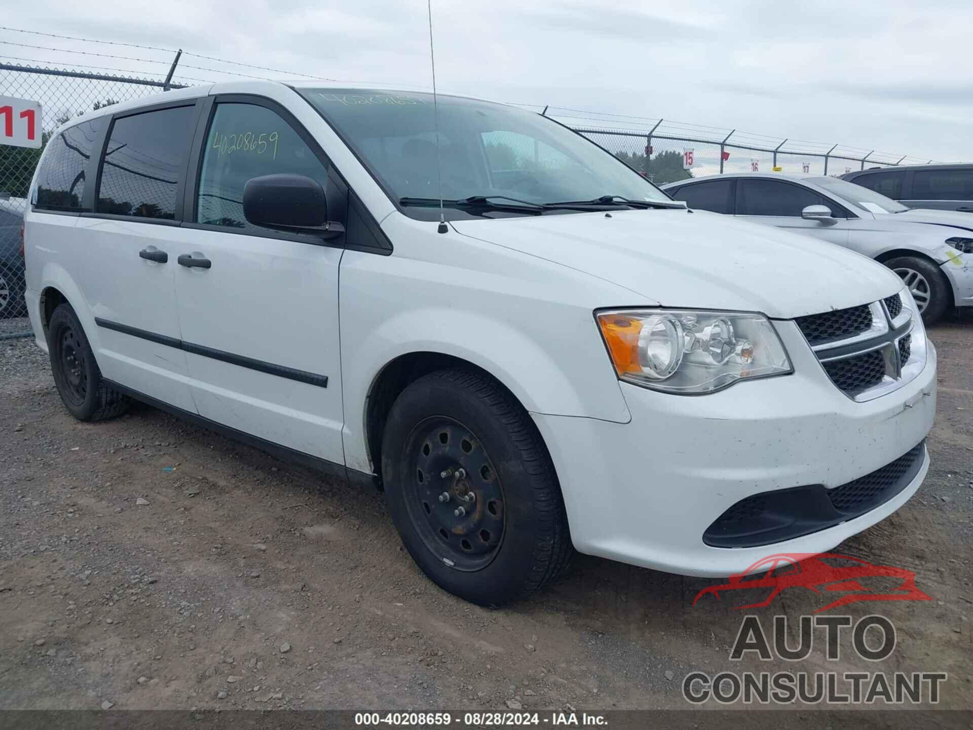 DODGE GRAND CARAVAN 2017 - 2C4RDGBG4HR877025