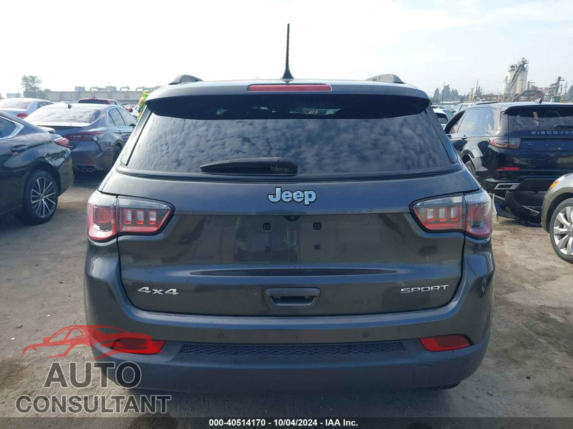 JEEP NEW COMPASS 2017 - 3C4NJDAB8HT647335