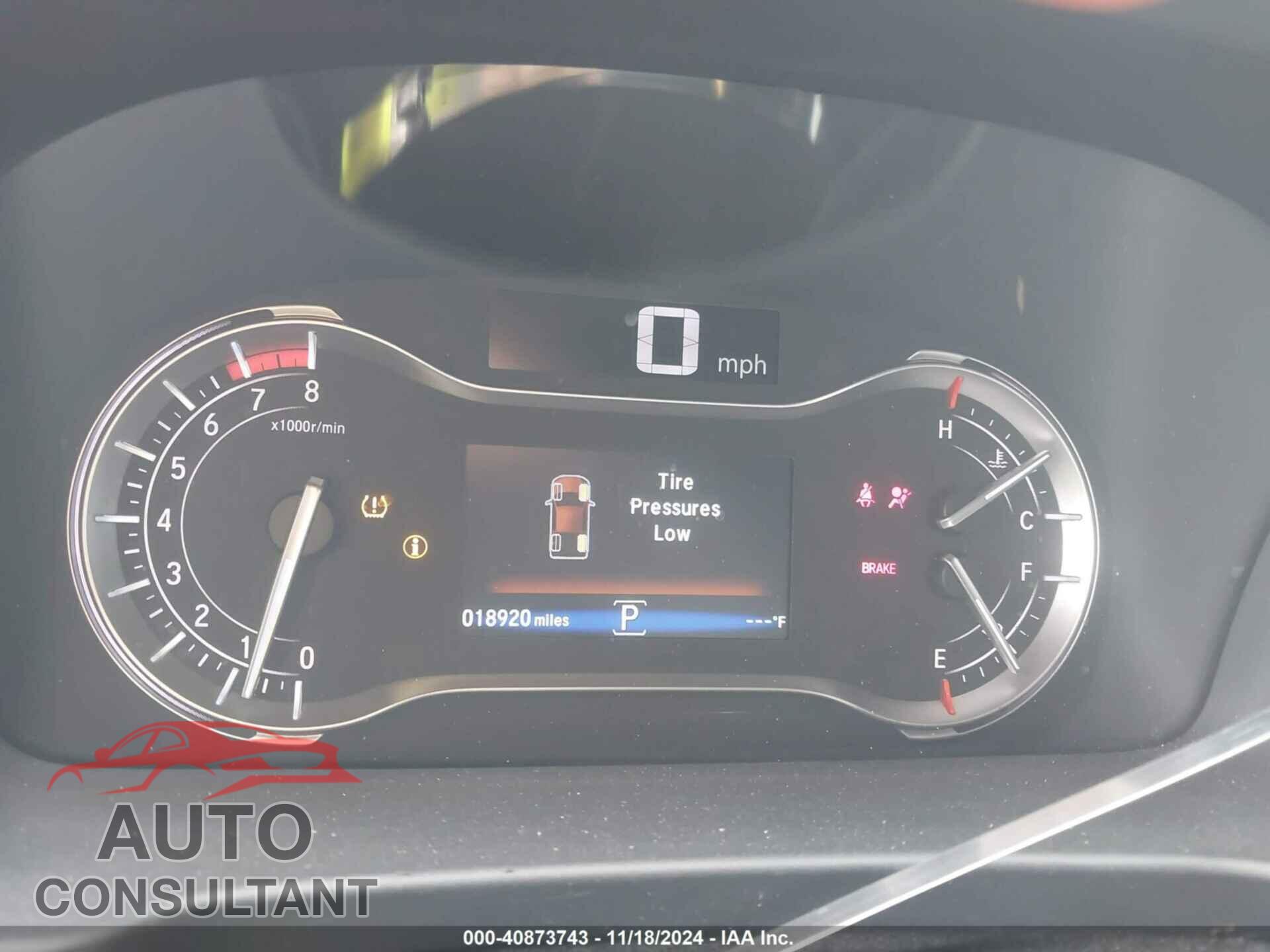 HONDA RIDGELINE 2019 - 5FPYK3F82KB007782