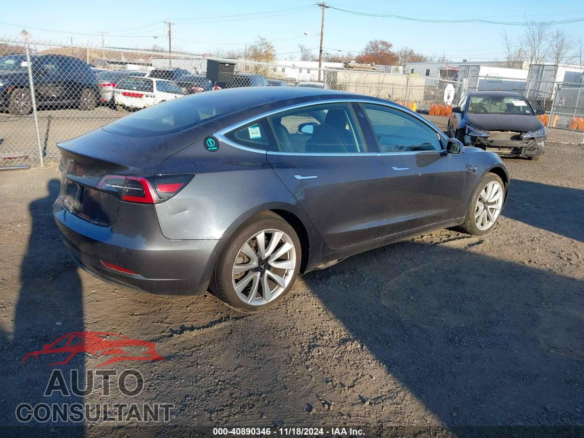 TESLA MODEL 3 2019 - 5YJ3E1EA0KF407231