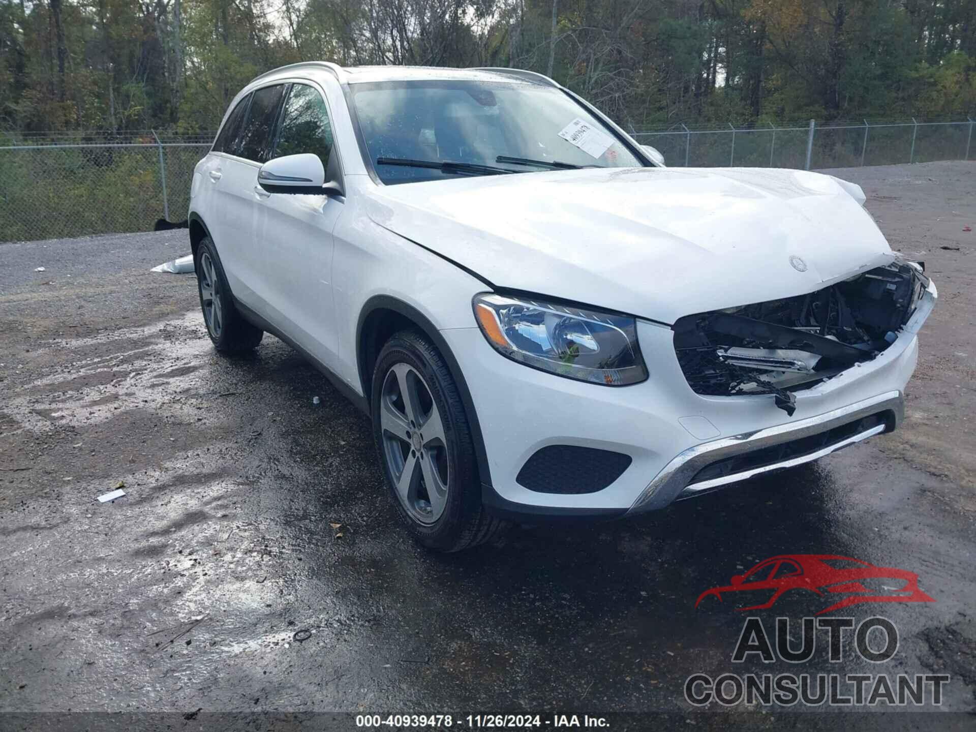 MERCEDES-BENZ GLC 300 2016 - WDC0G4JB5GF066905