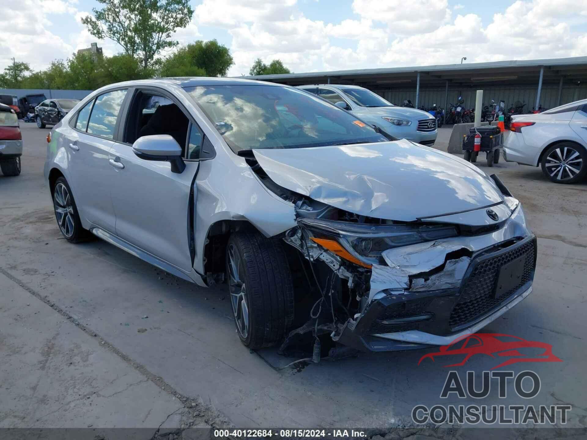 TOYOTA COROLLA 2021 - 5YFP4MCE5MP095037