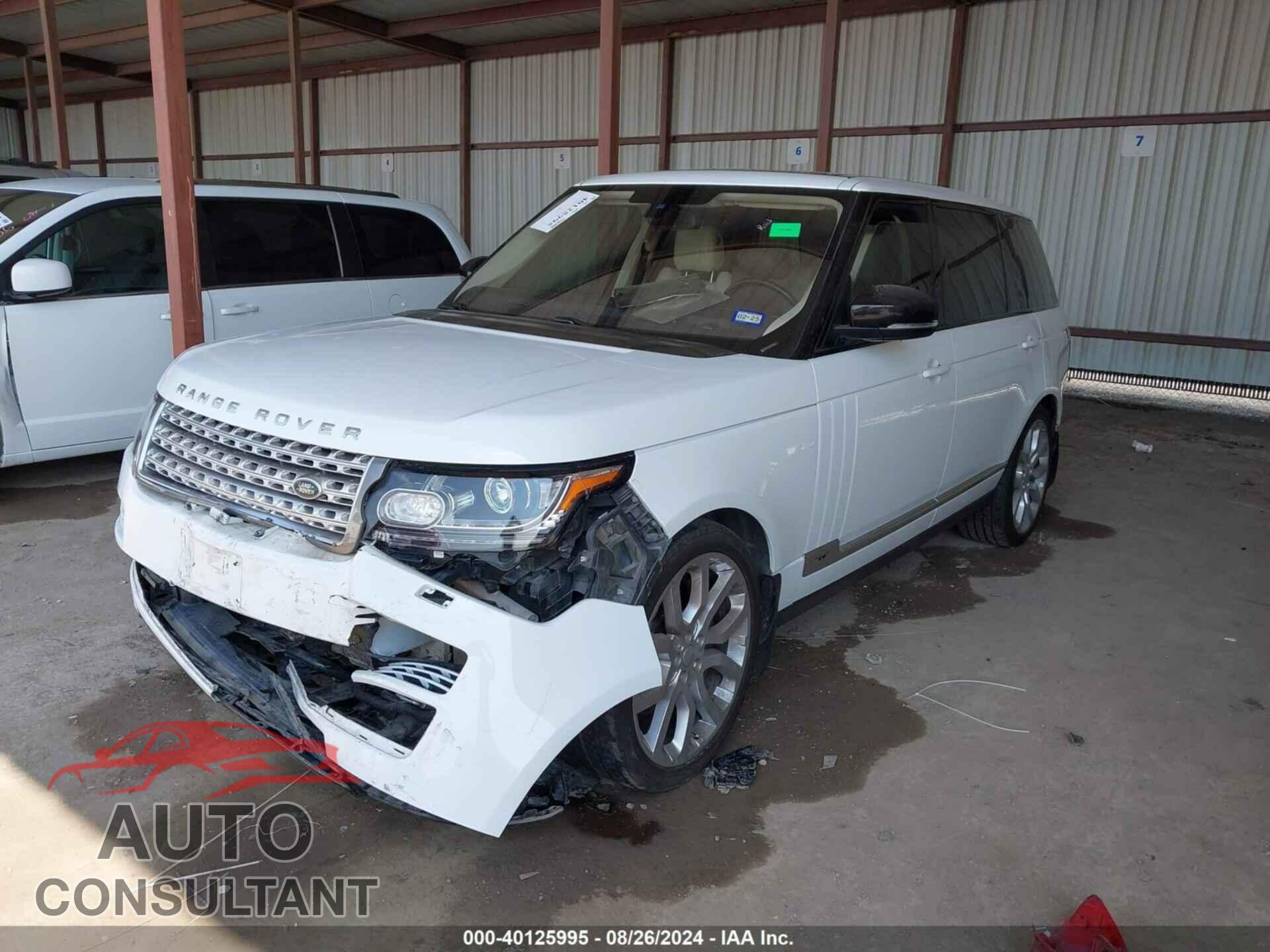 LAND ROVER RANGE ROVER 2016 - SALGS3EF7GA290628
