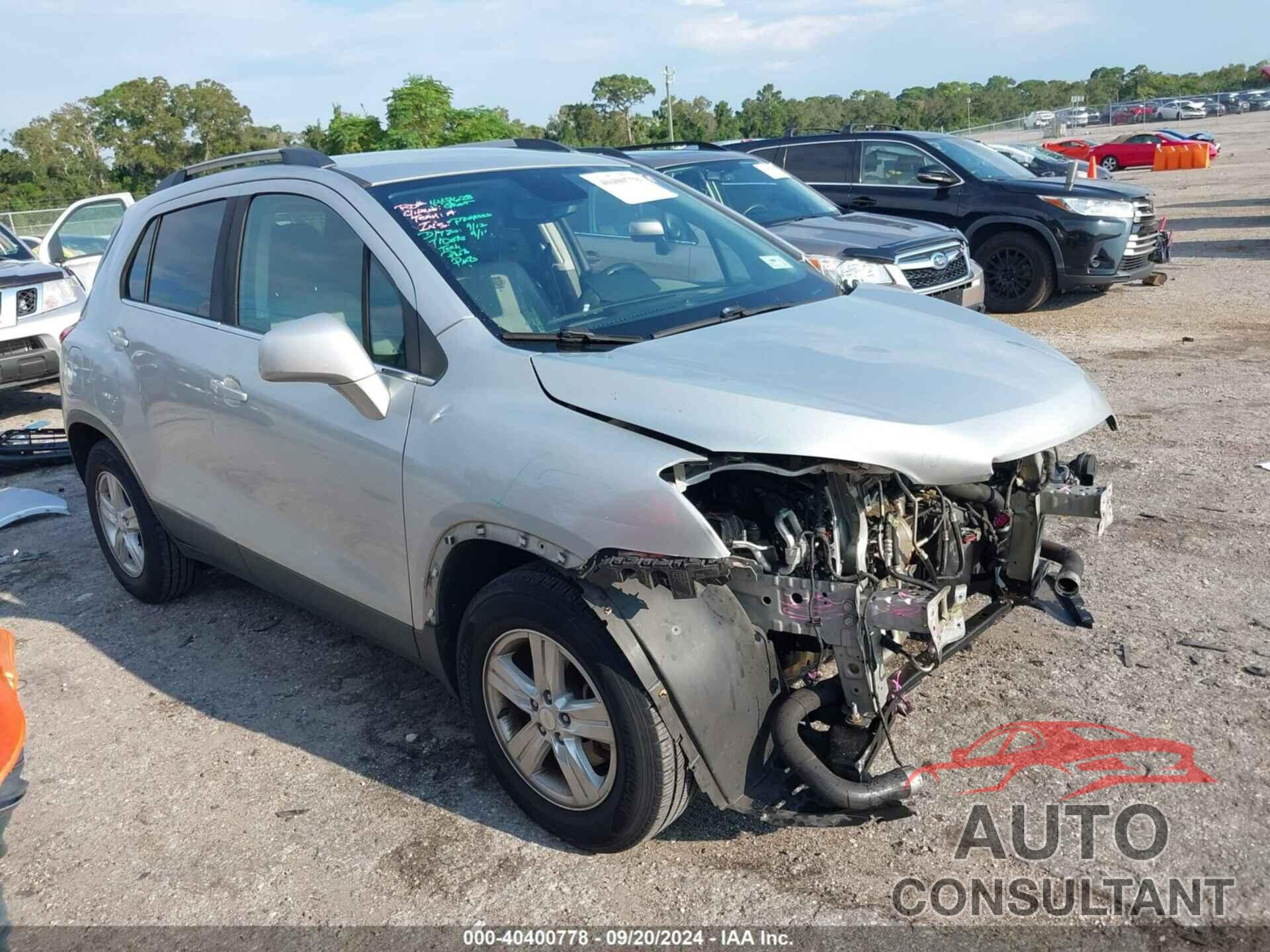 CHEVROLET TRAX 2016 - 3GNCJLSB7GL271913