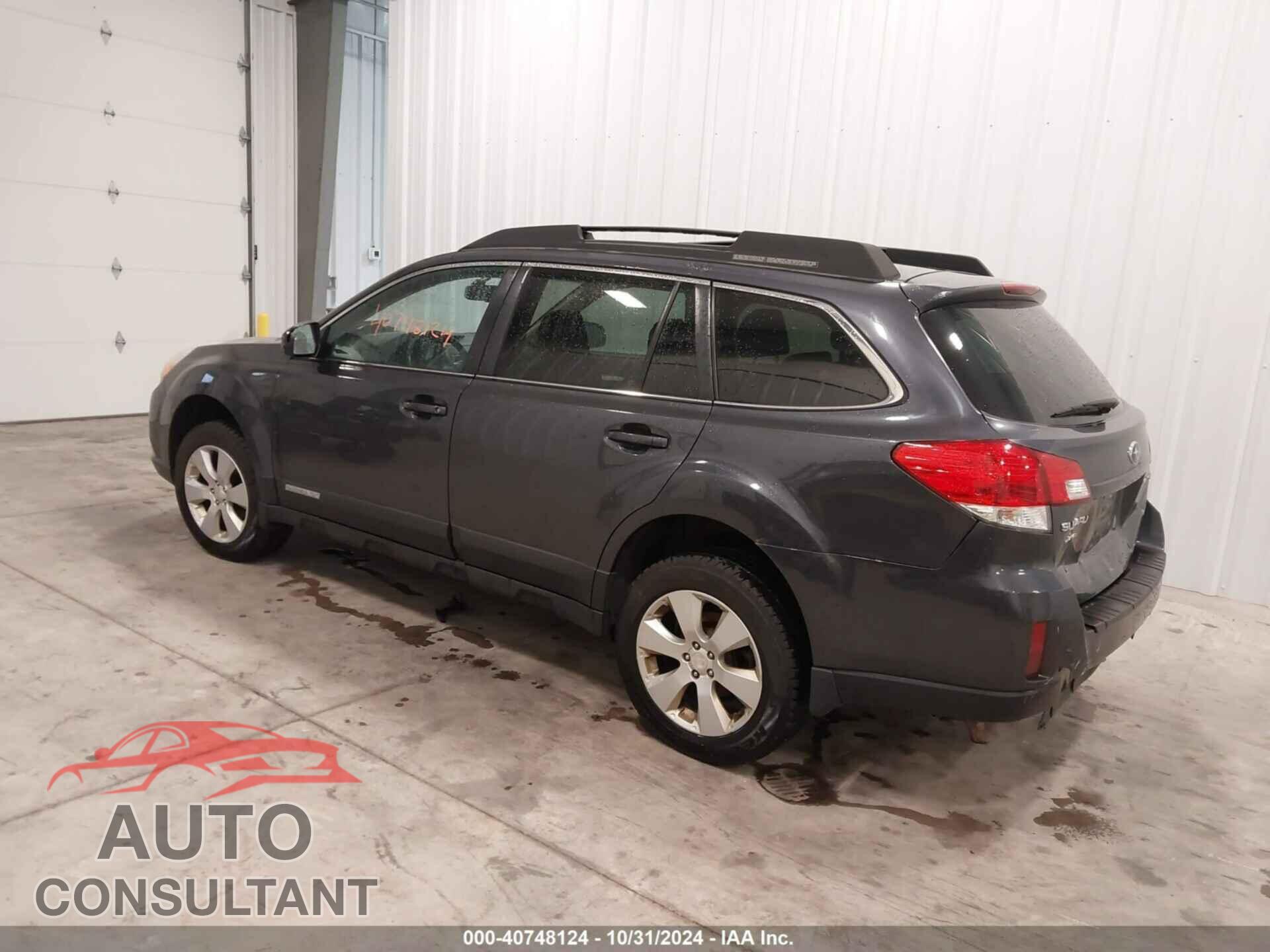 SUBARU OUTBACK 2011 - 4S4BRCCC4B3430780