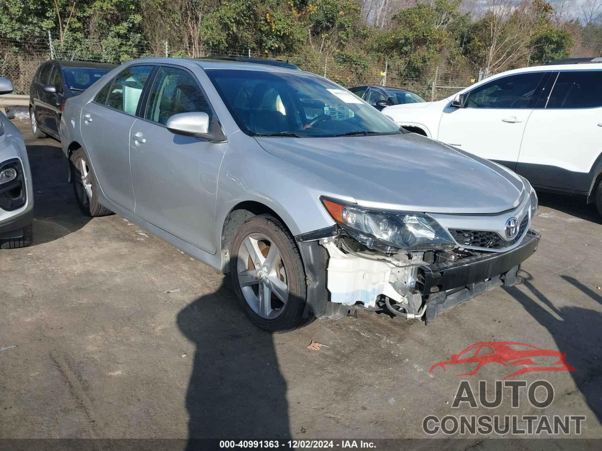 TOYOTA CAMRY 2012 - 4T1BF1FK1CU149810