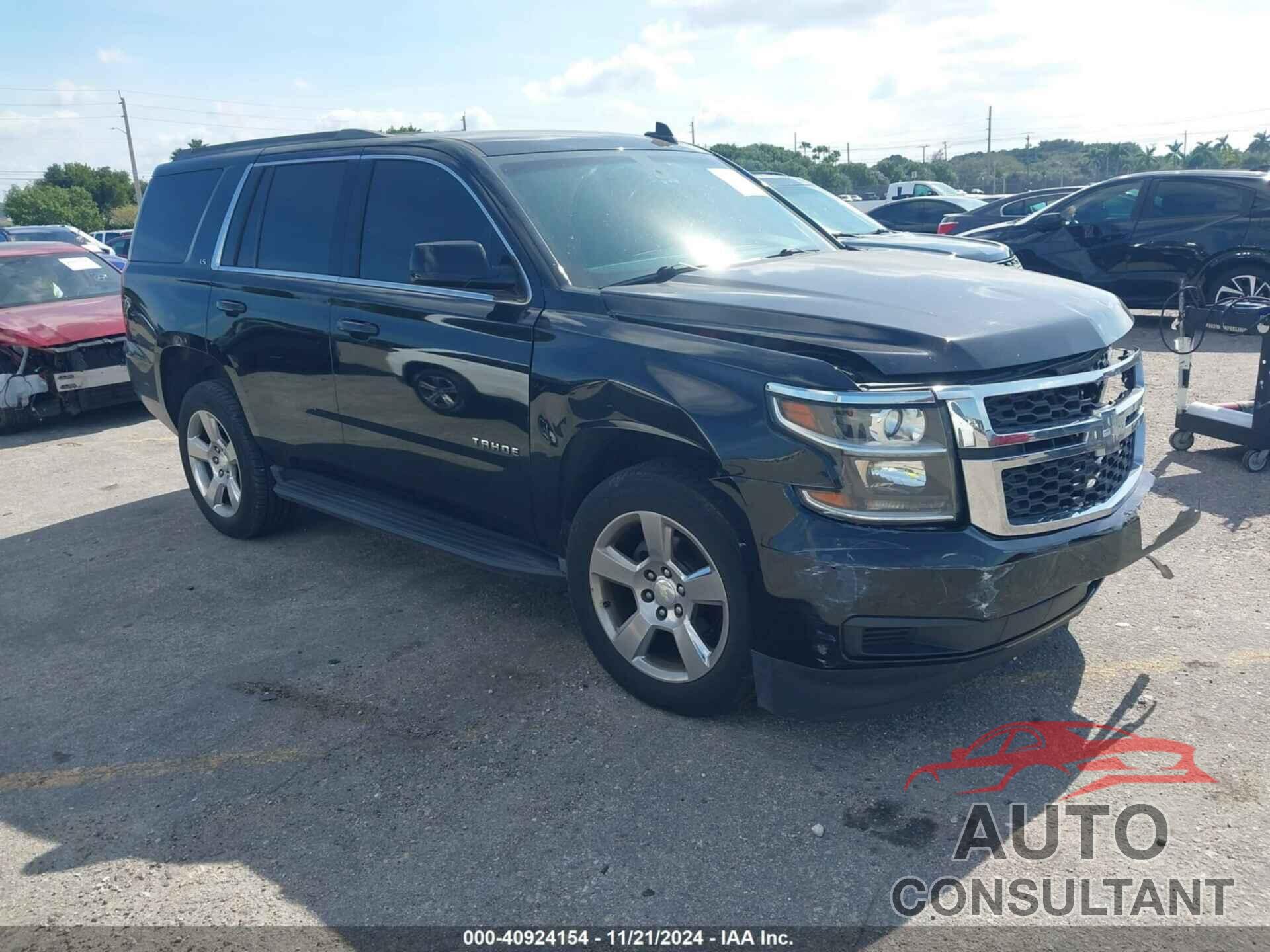 CHEVROLET TAHOE 2016 - 1GNSCAKC8GR246000