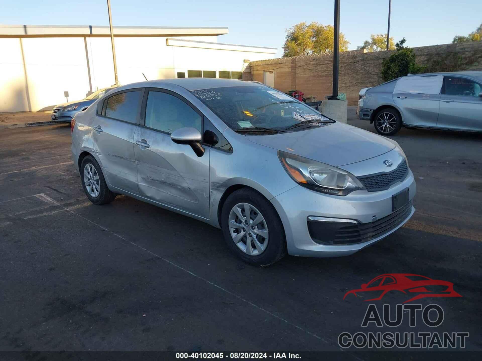 KIA RIO 2016 - KNADM4A35G6634124