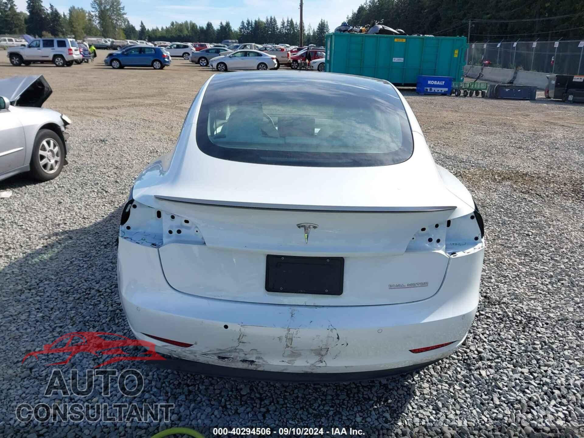 TESLA MODEL 3 2022 - 5YJ3E1EC4NF236554