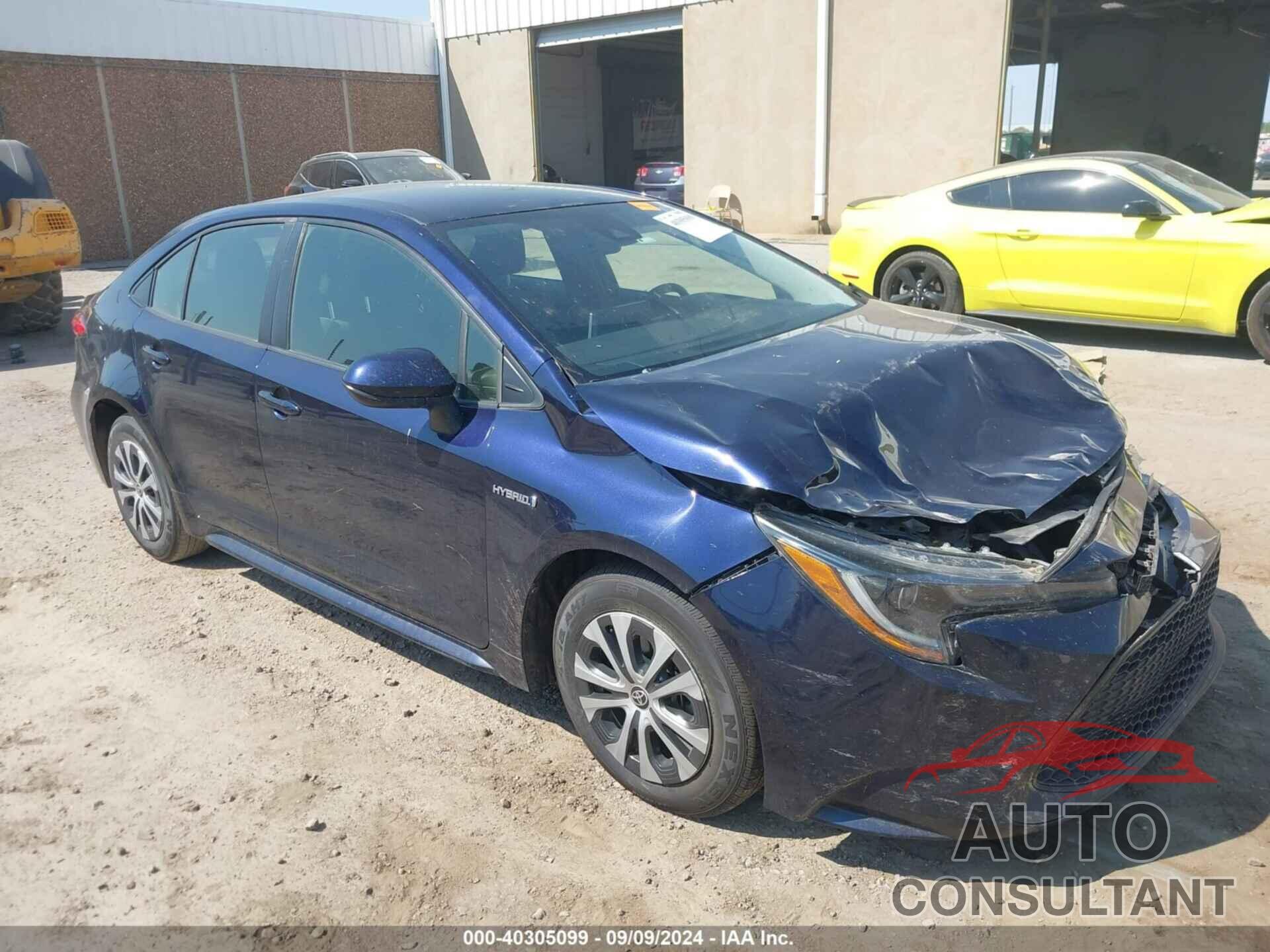 TOYOTA COROLLA 2021 - JTDEAMDE2MJ003272