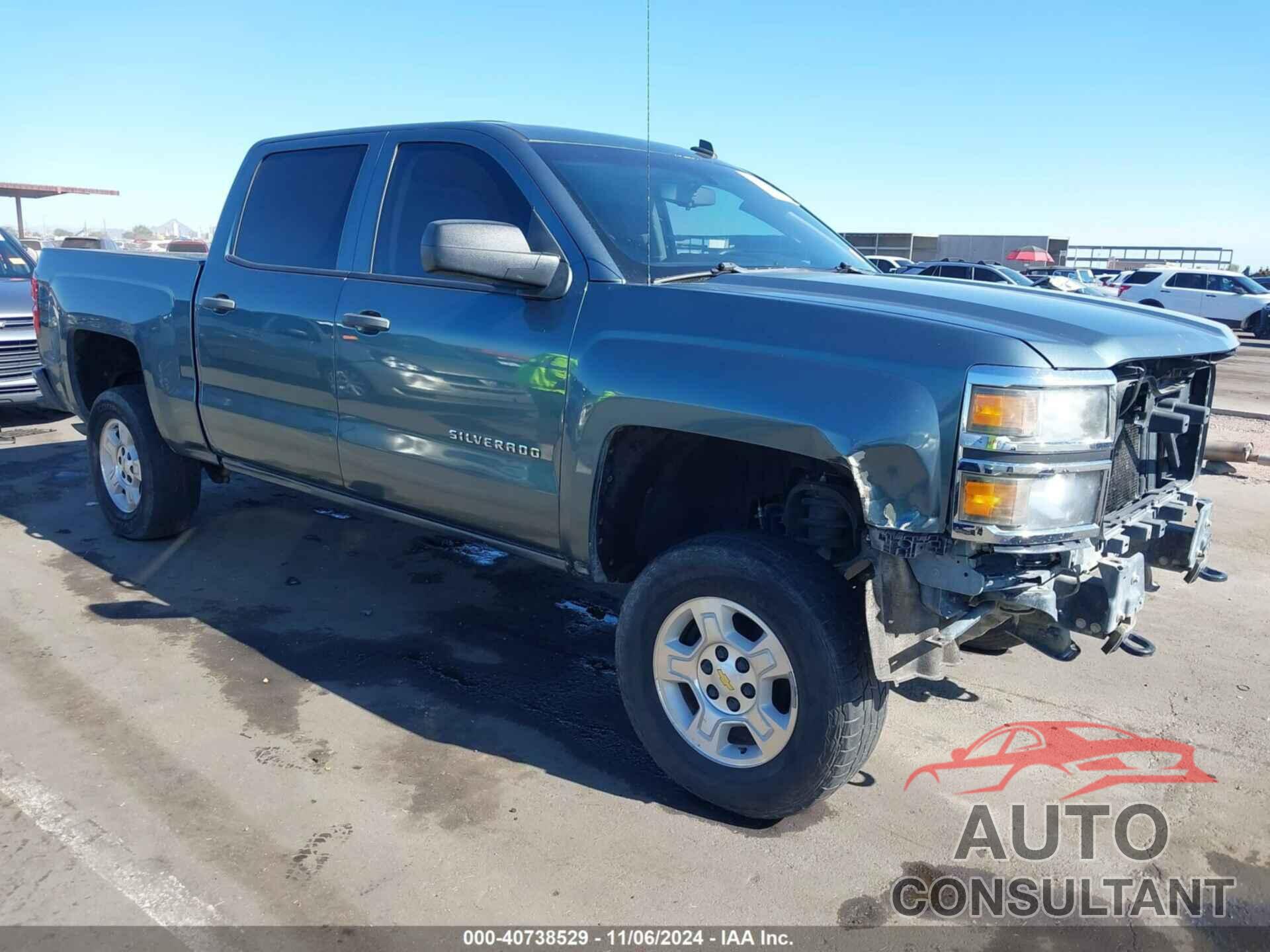CHEVROLET SILVERADO 1500 2014 - 3GCPCREH5EG507407