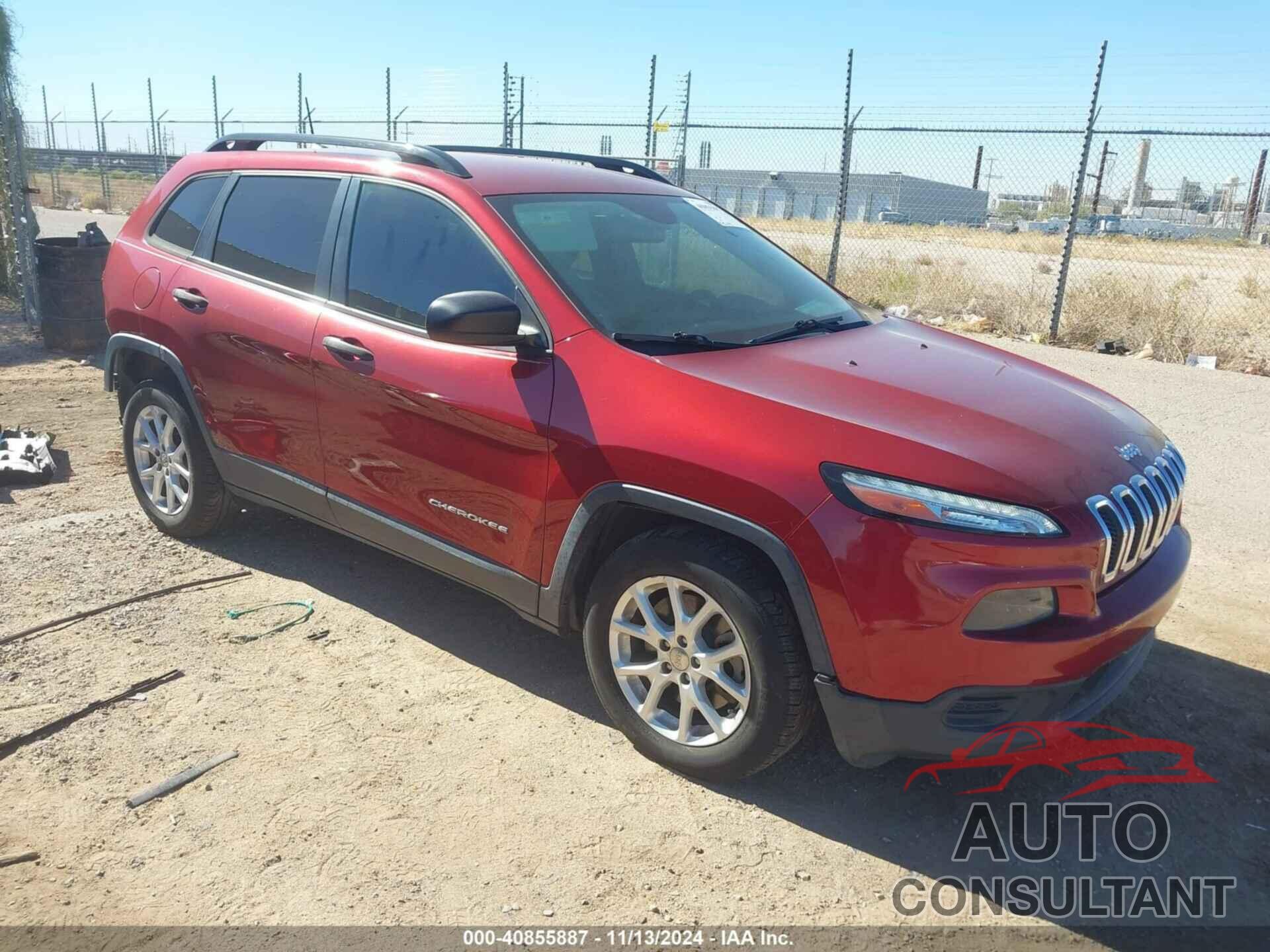 JEEP CHEROKEE 2016 - 1C4PJLAB3GW362599