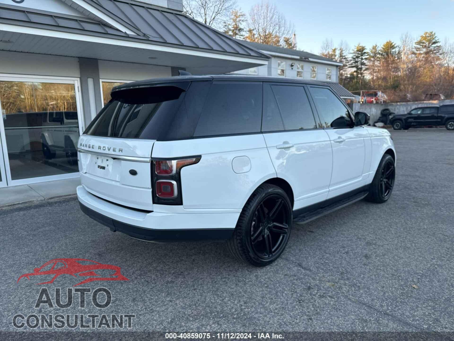 LAND ROVER RANGE ROVER 2018 - SALGS2RK1JA381161