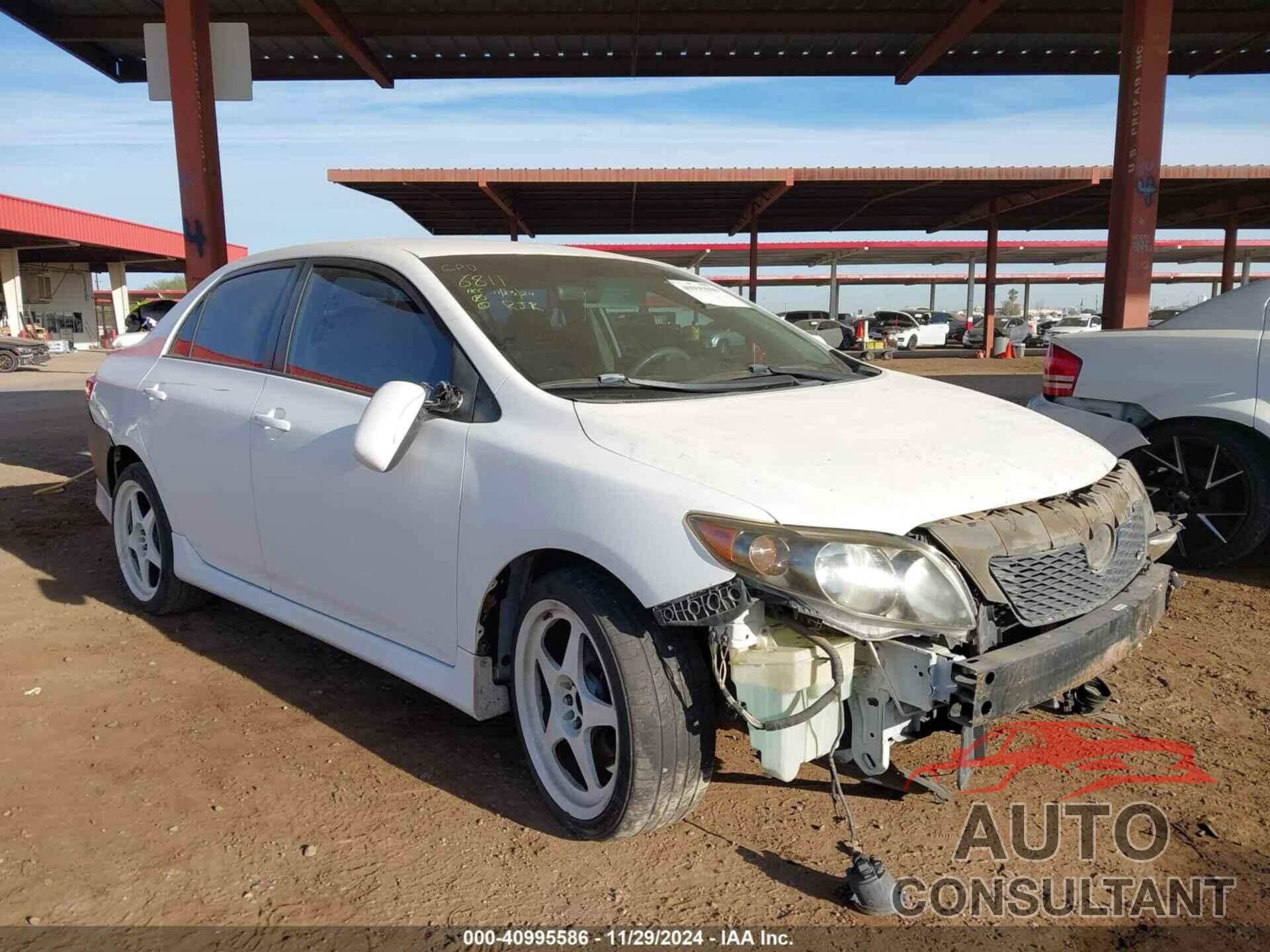 TOYOTA COROLLA 2010 - 1NXBU4EE4AZ212785