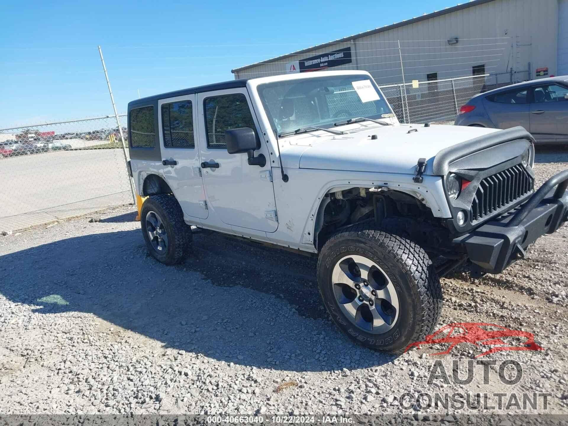 JEEP WRANGLER UNLIMITED 2014 - 1C4BJWDGXEL245698