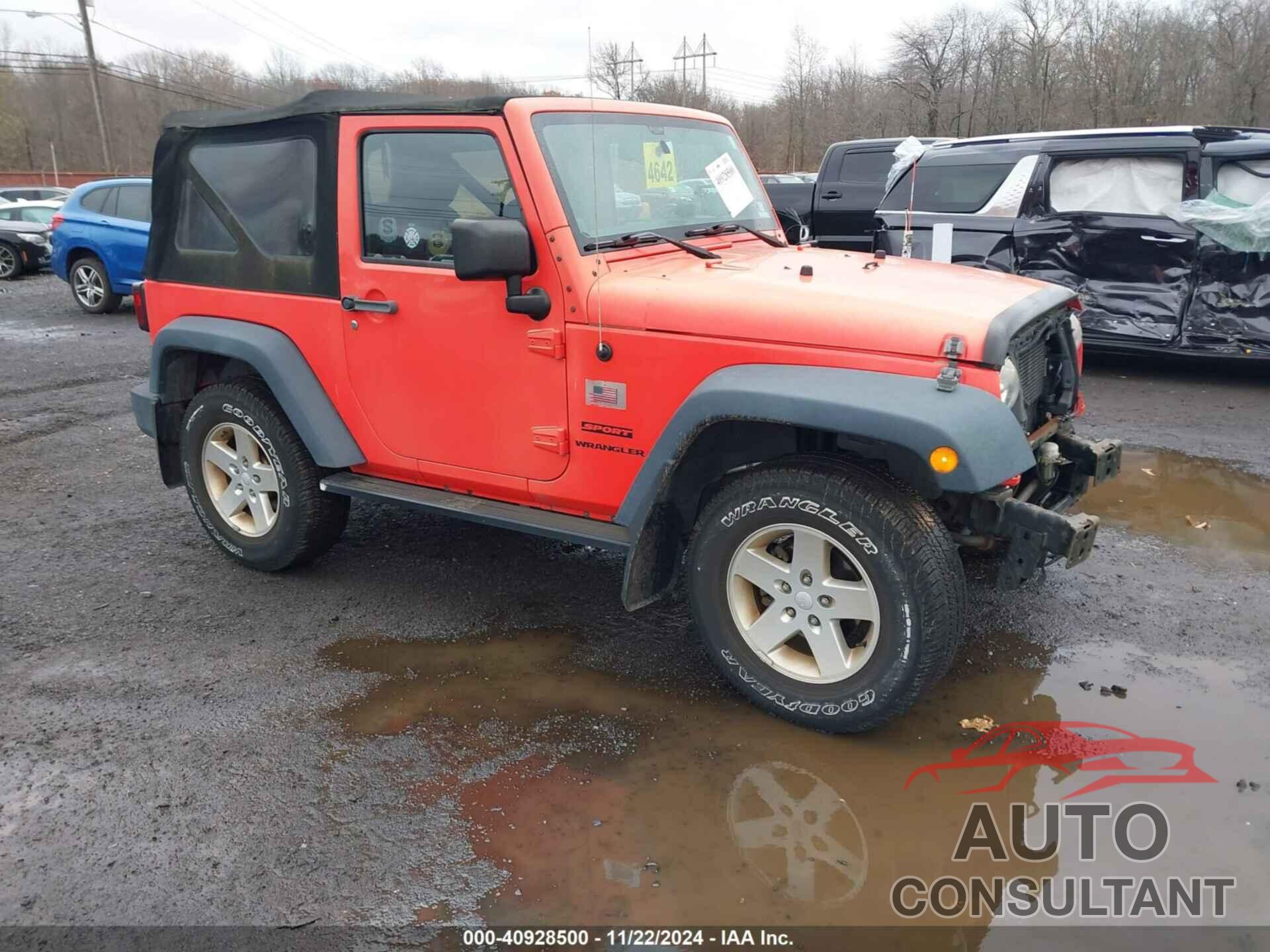JEEP WRANGLER 2013 - 1C4AJWAG9DL607079