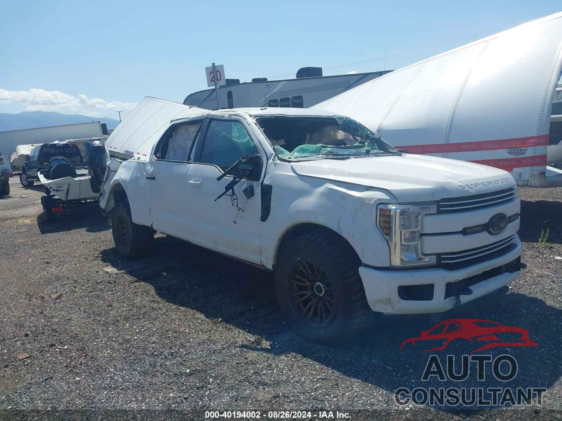 FORD F-350 2018 - 1FT8W3BT3JEB60243