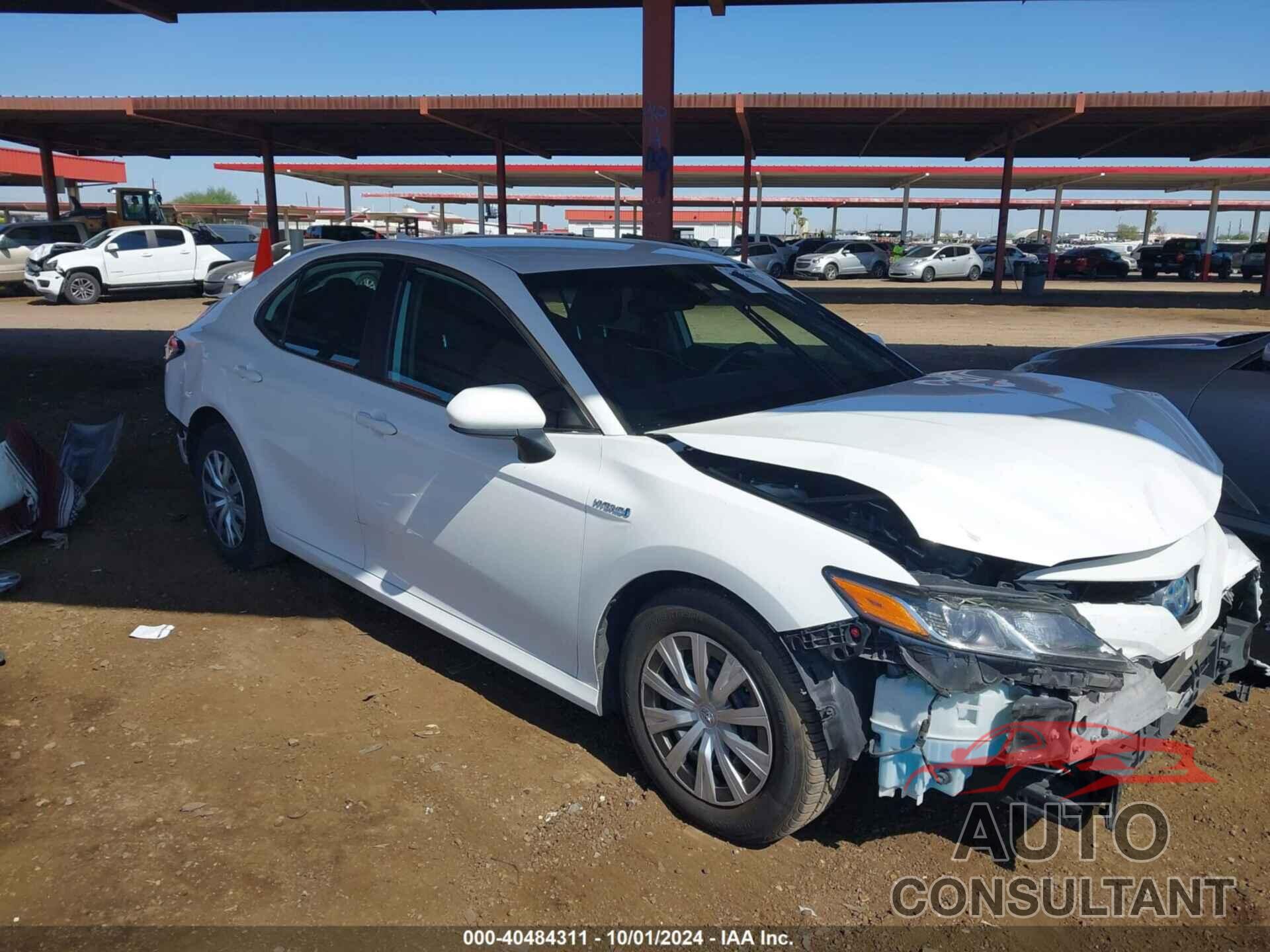 TOYOTA CAMRY HYBRID 2019 - 4T1B31HK2KU007776