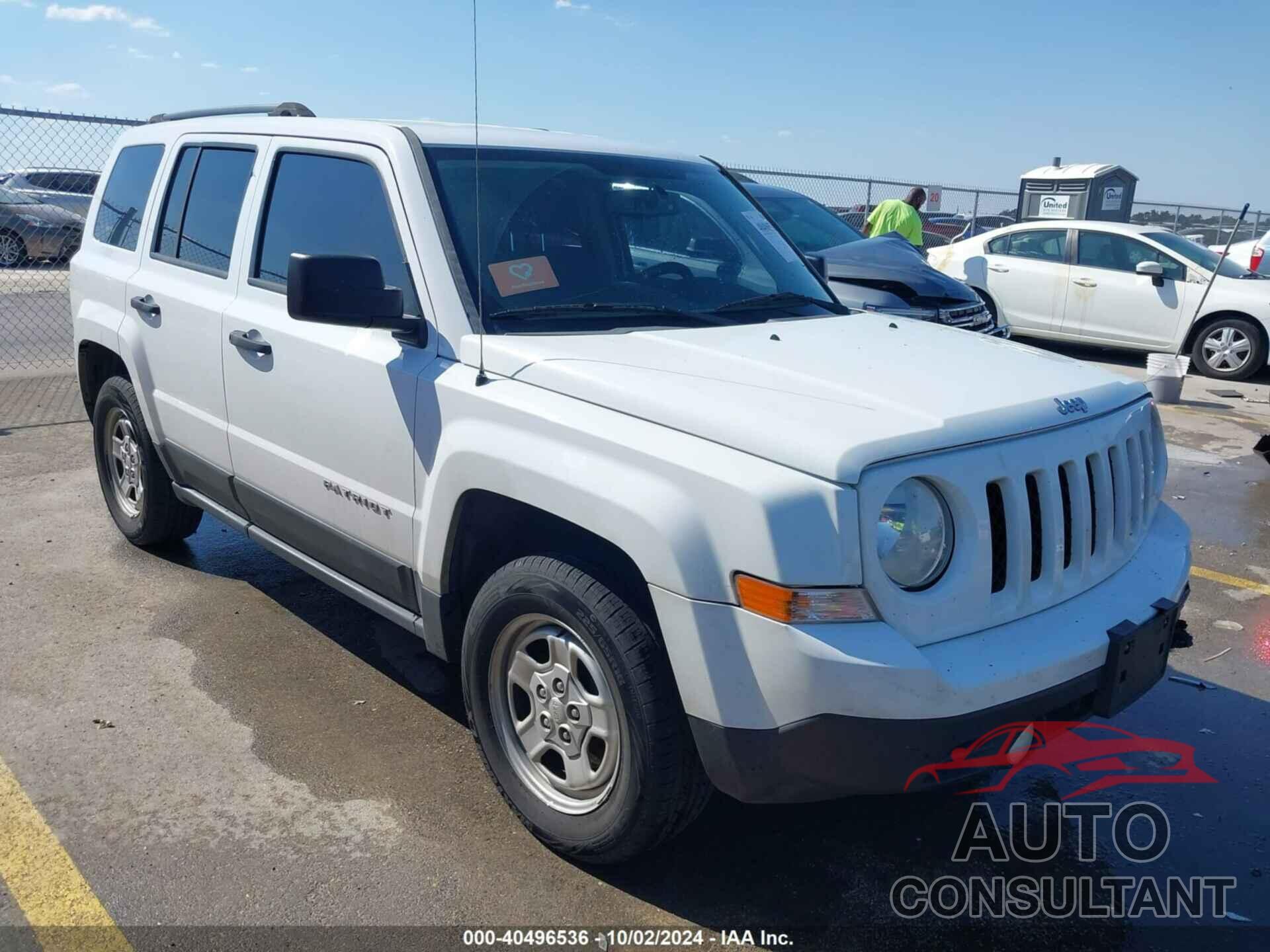 JEEP PATRIOT 2016 - 1C4NJPBA2GD628811