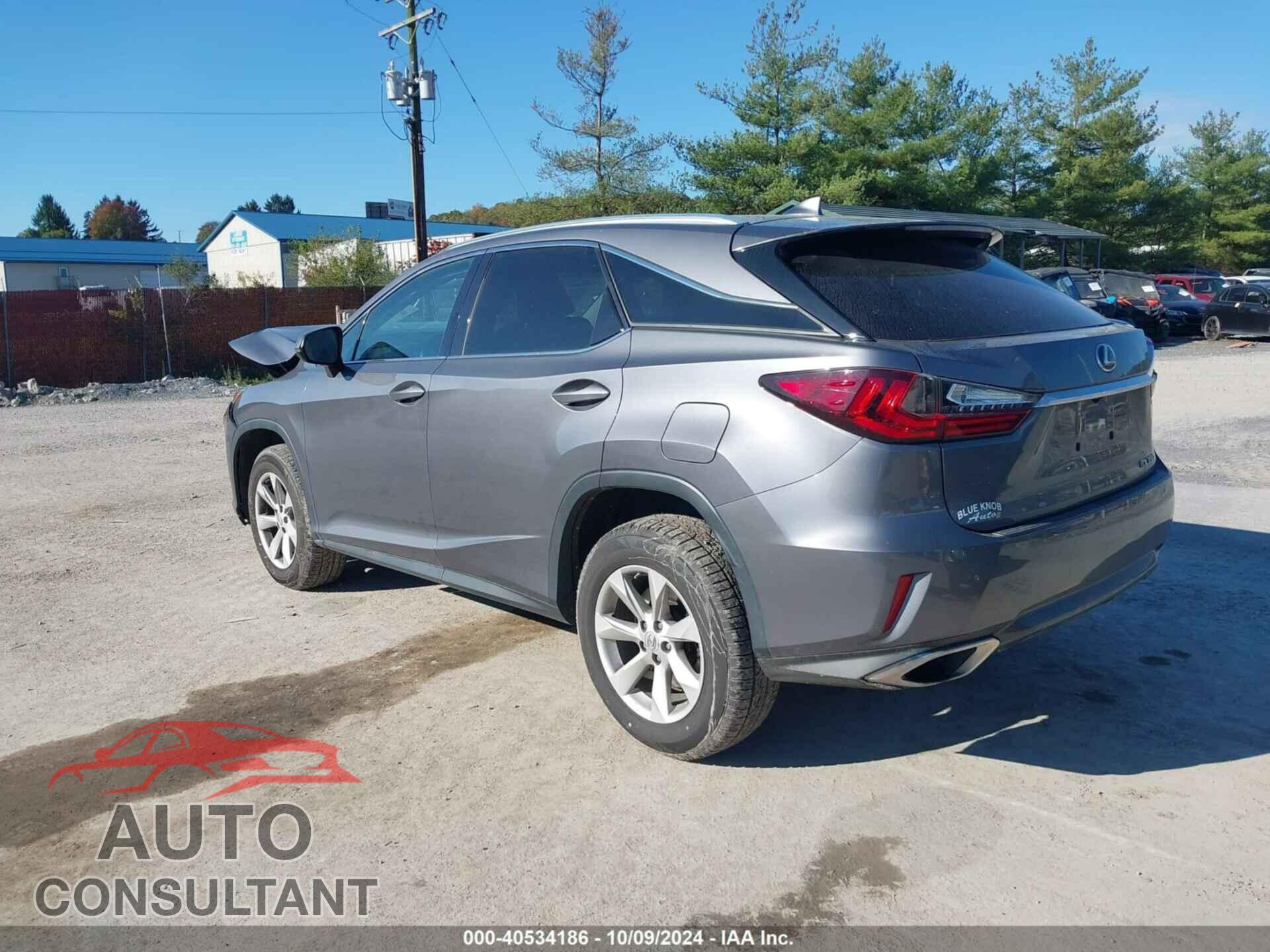 LEXUS RX 2016 - 2T2BZMCA6GC010375