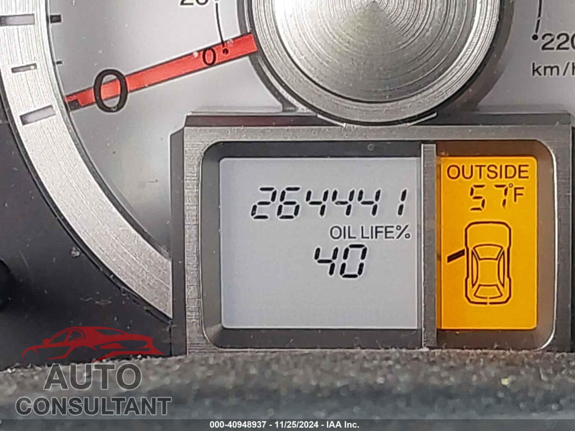 HONDA PILOT 2011 - 5FNYF3H46BB030909