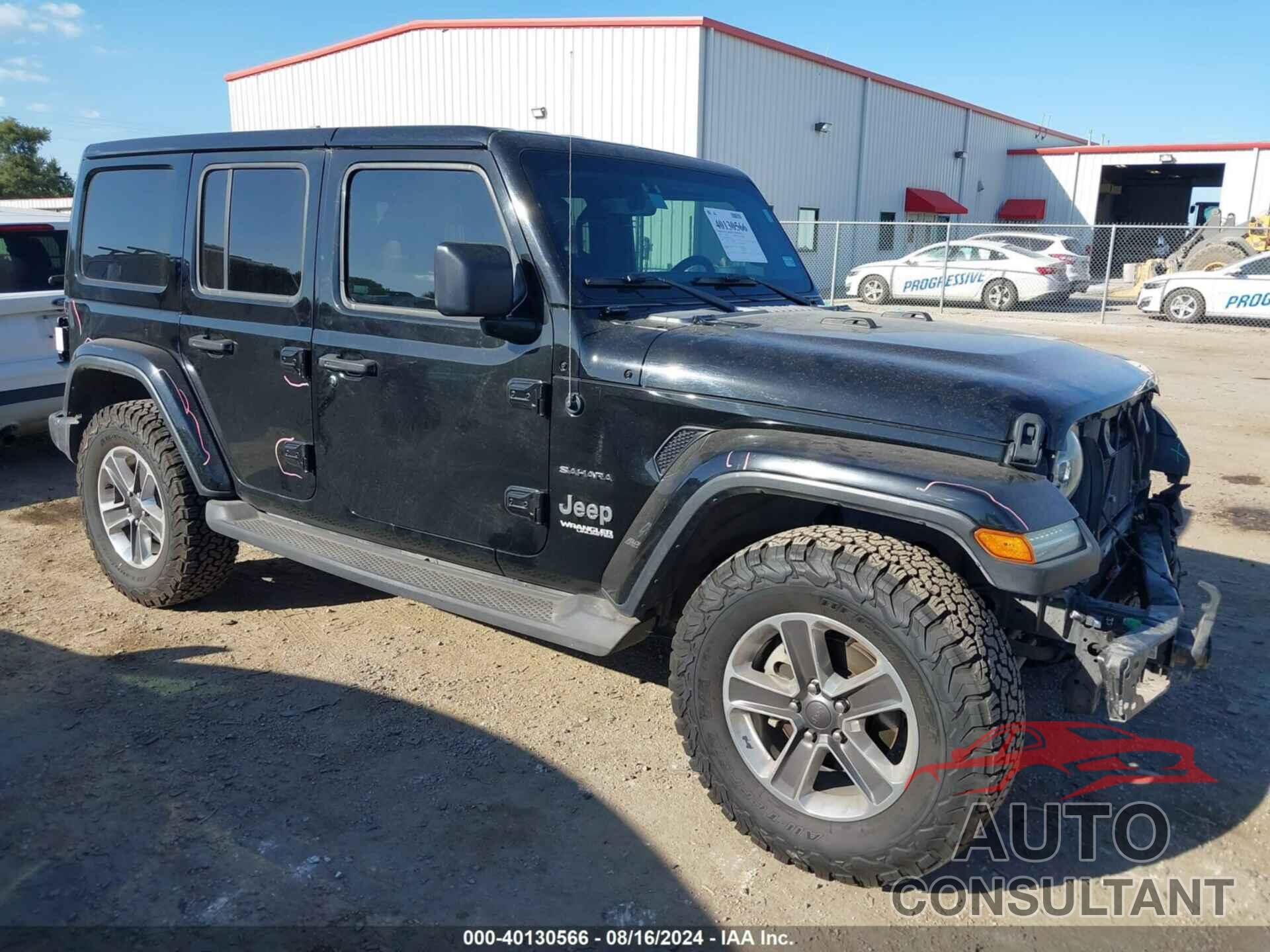 JEEP WRANGLER UNLIMITED 2018 - 1C4HJXEN8JW221681
