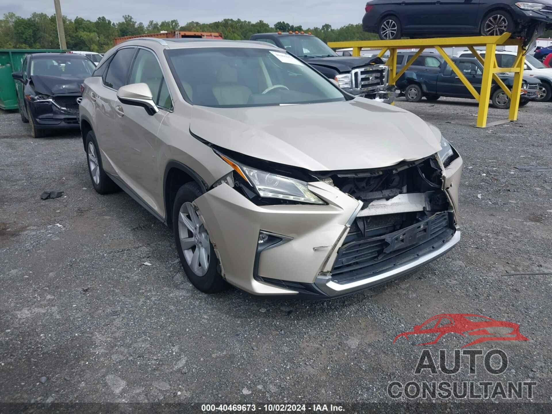 LEXUS RX 350 2016 - 2T2BZMCA7GC048763