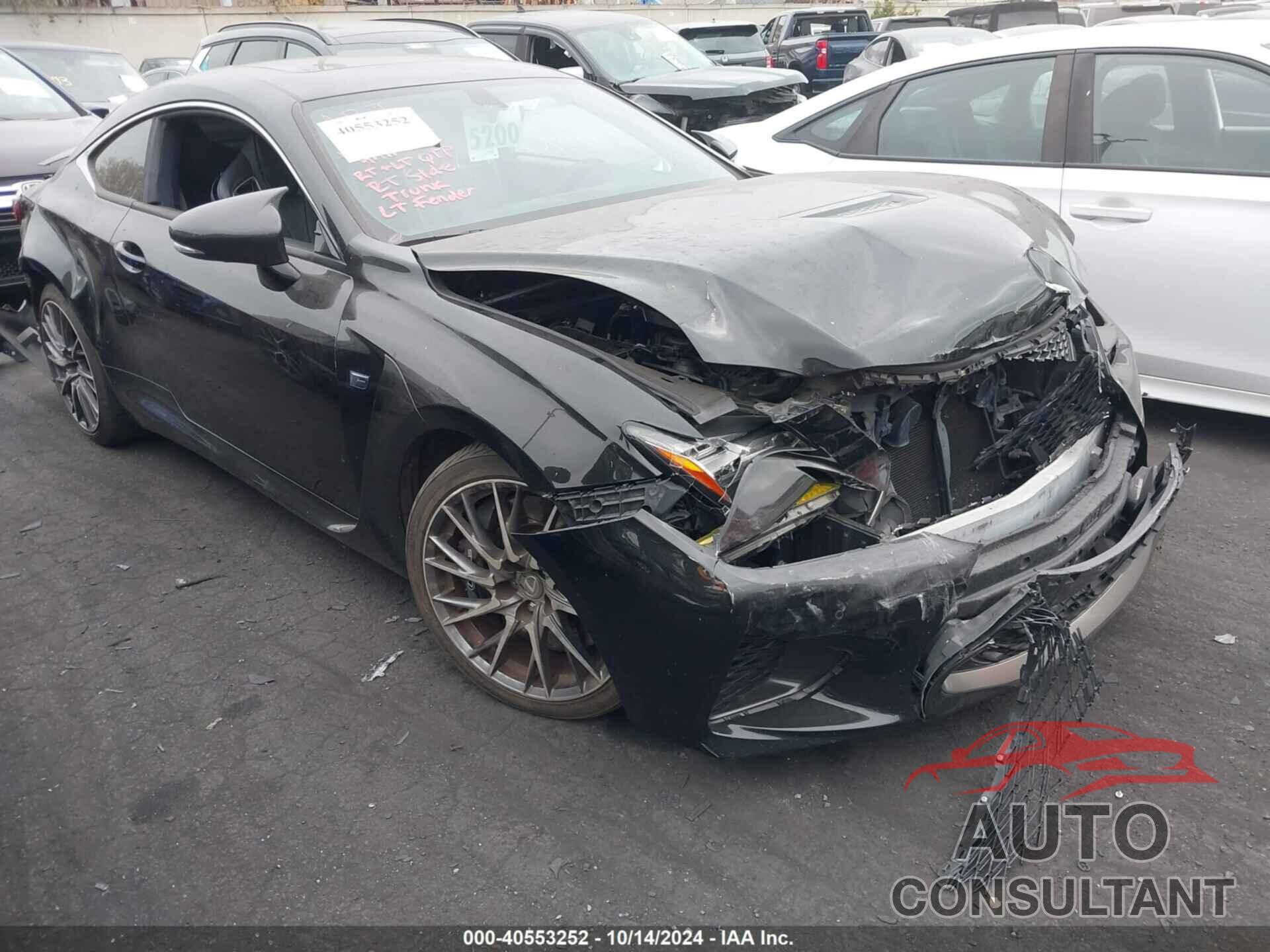 LEXUS RC F 2015 - JTHHP5BC6F5000775
