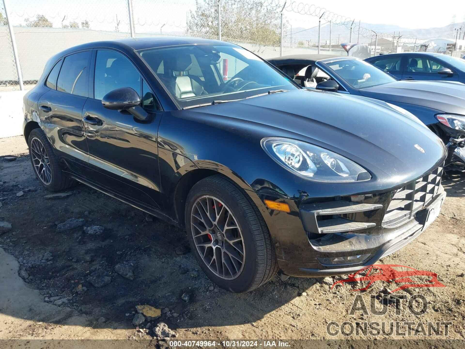 PORSCHE MACAN 2015 - WP1AF2A59FLB97605