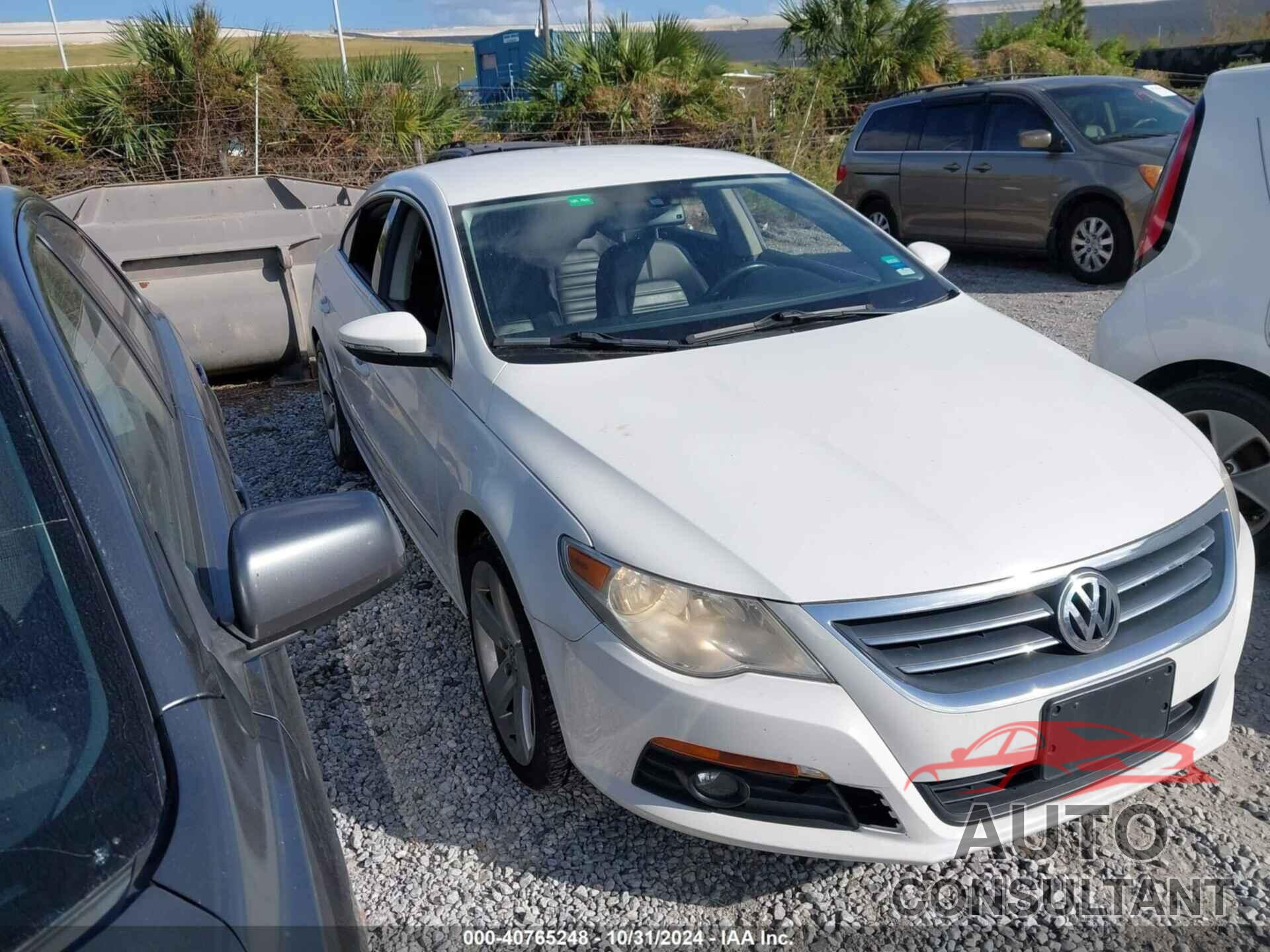 VOLKSWAGEN CC 2012 - WVWHP7AN7CE507356