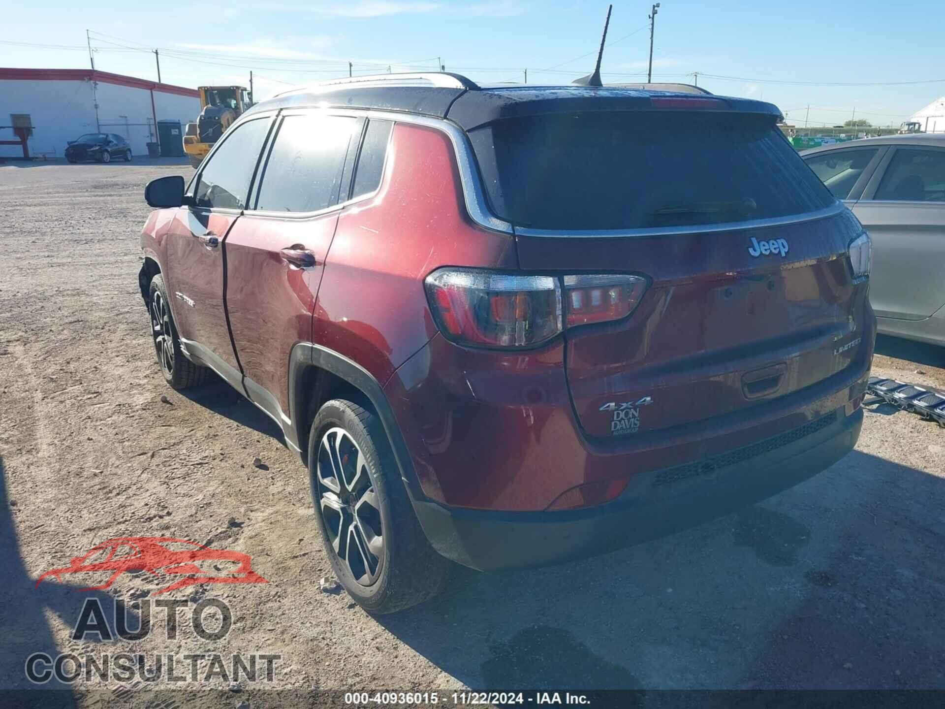JEEP COMPASS 2022 - 3C4NJDCB3NT145227