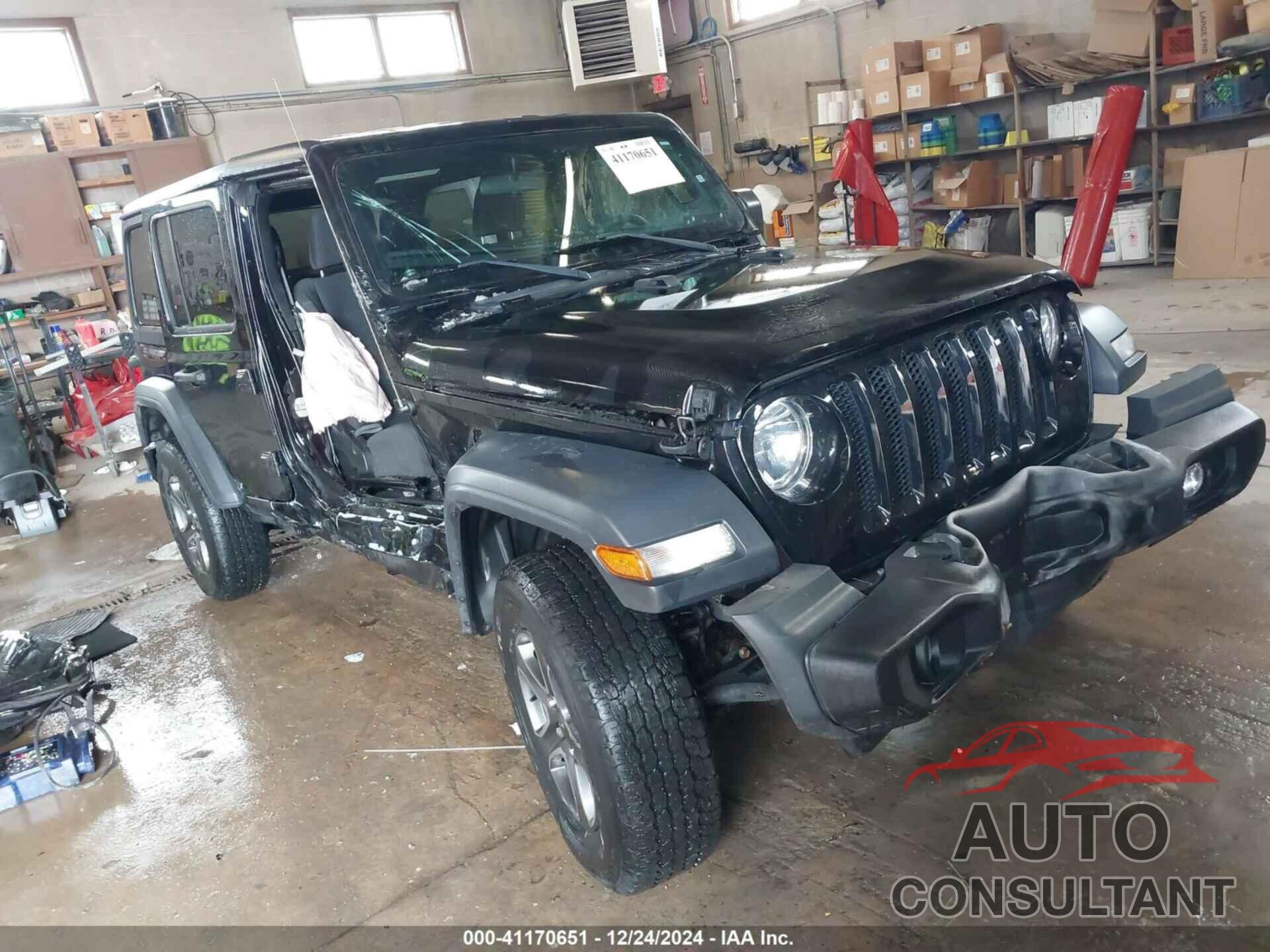 JEEP WRANGLER UNLIMITED 2018 - 1C4HJXDG8JW182142